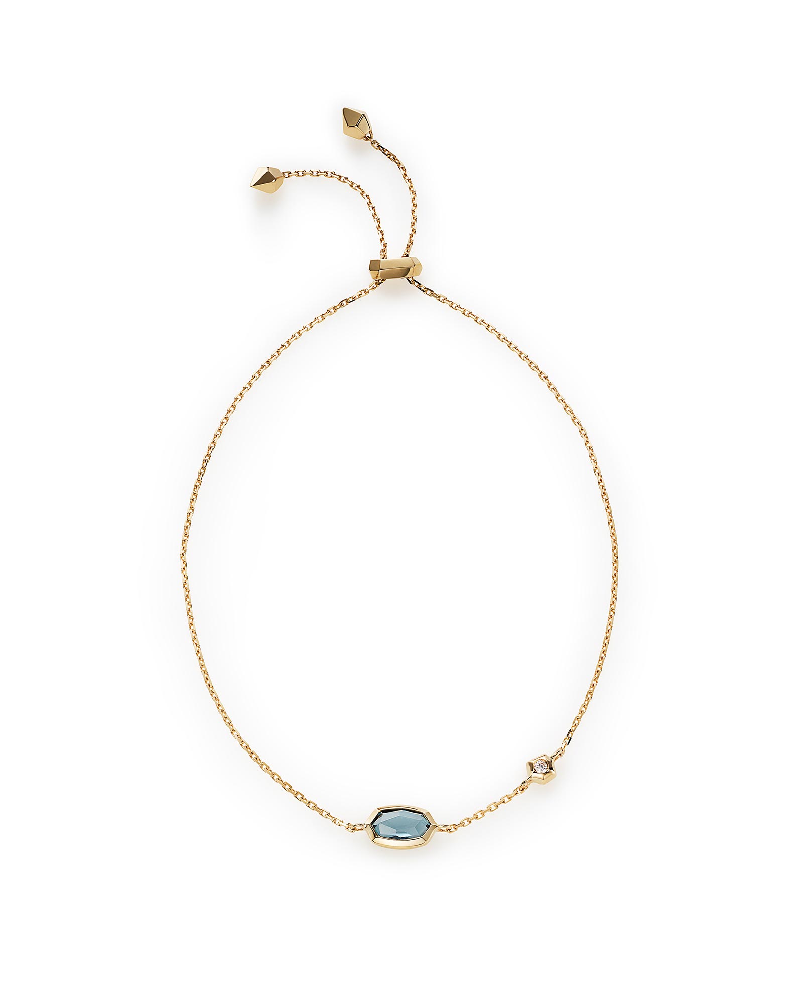Benson Adjustable Bracelet in Blue Topaz | Kendra Scott