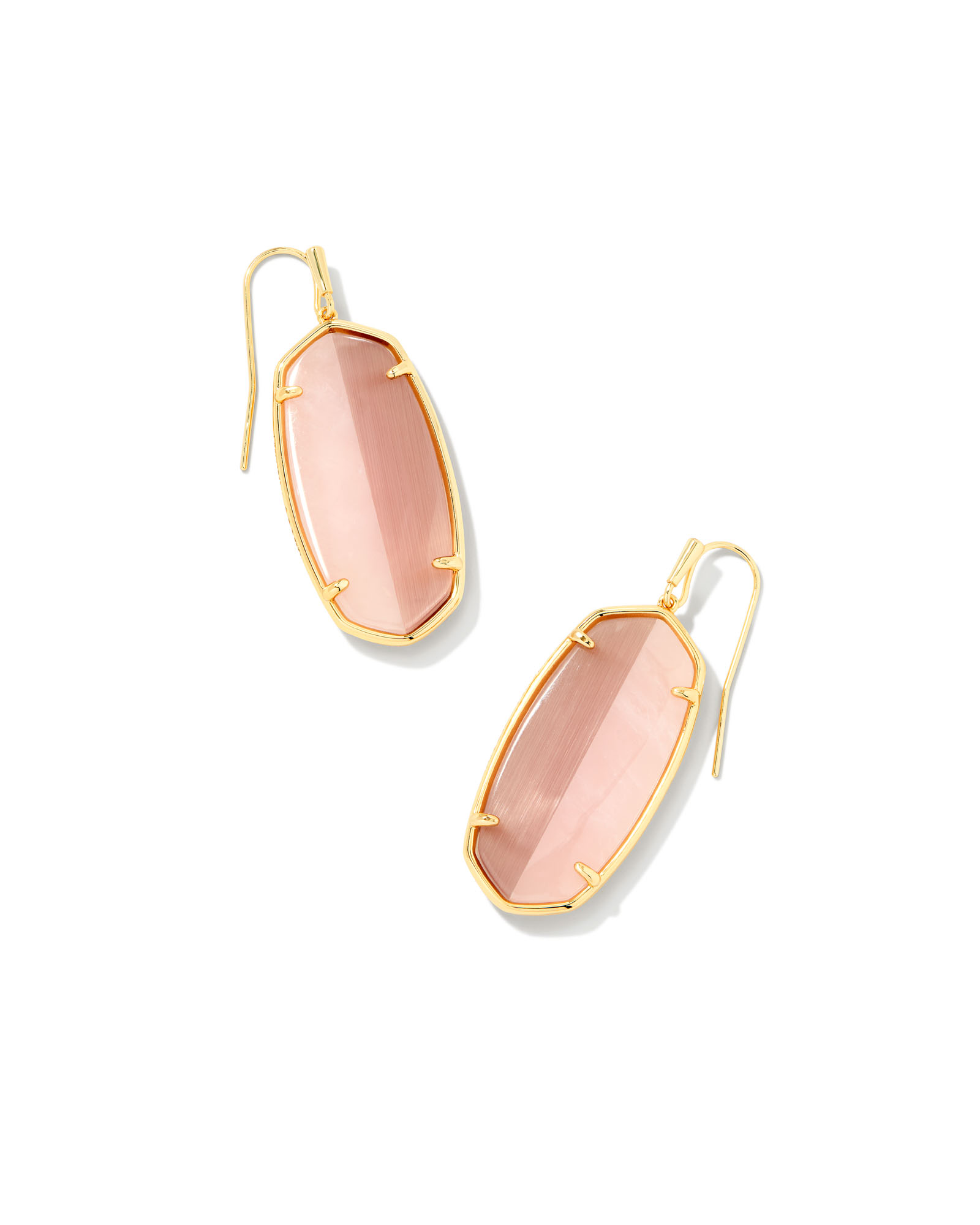 kendra scott pink drop earrings