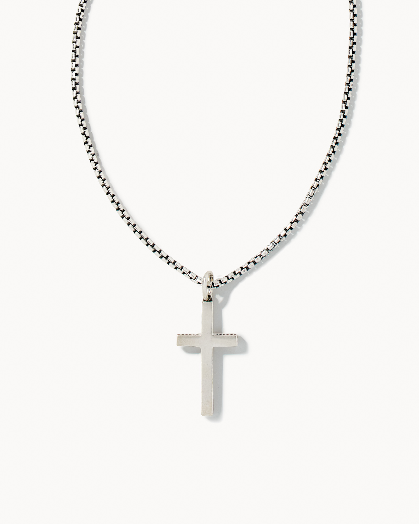 PALAY 2PCS Steel Cross Pendant with Chain,Double Cross Necklace for Men ,  Silver Plated Steel Chain Price in India - Buy PALAY 2PCS Steel Cross  Pendant with Chain,Double Cross Necklace for Men ,
