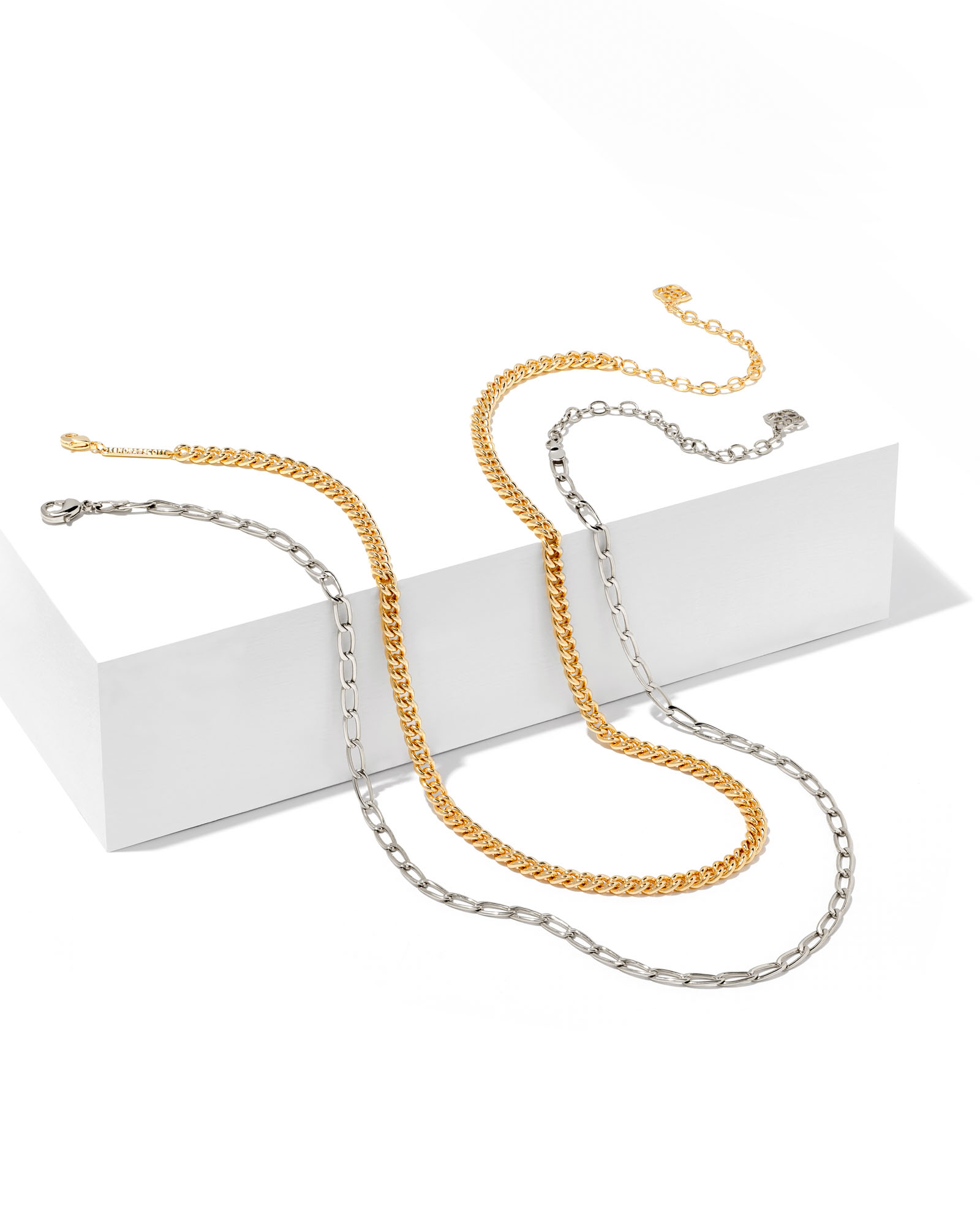 Layered Necklace Separator - 2 Chains - MYKA