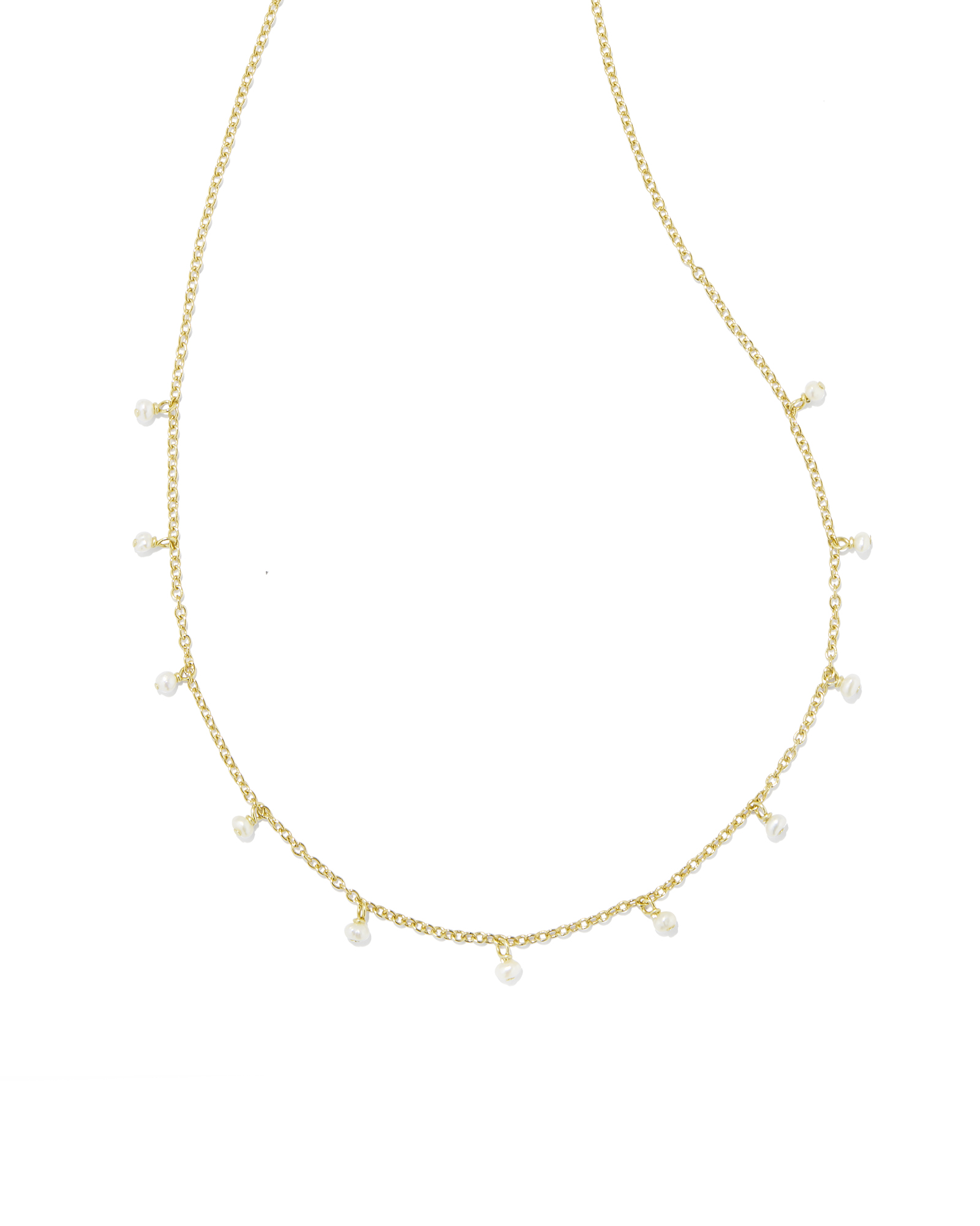 Kendra Scott: Leighton Pearl Chain Necklace in Gold – The Palm Tree Boutique