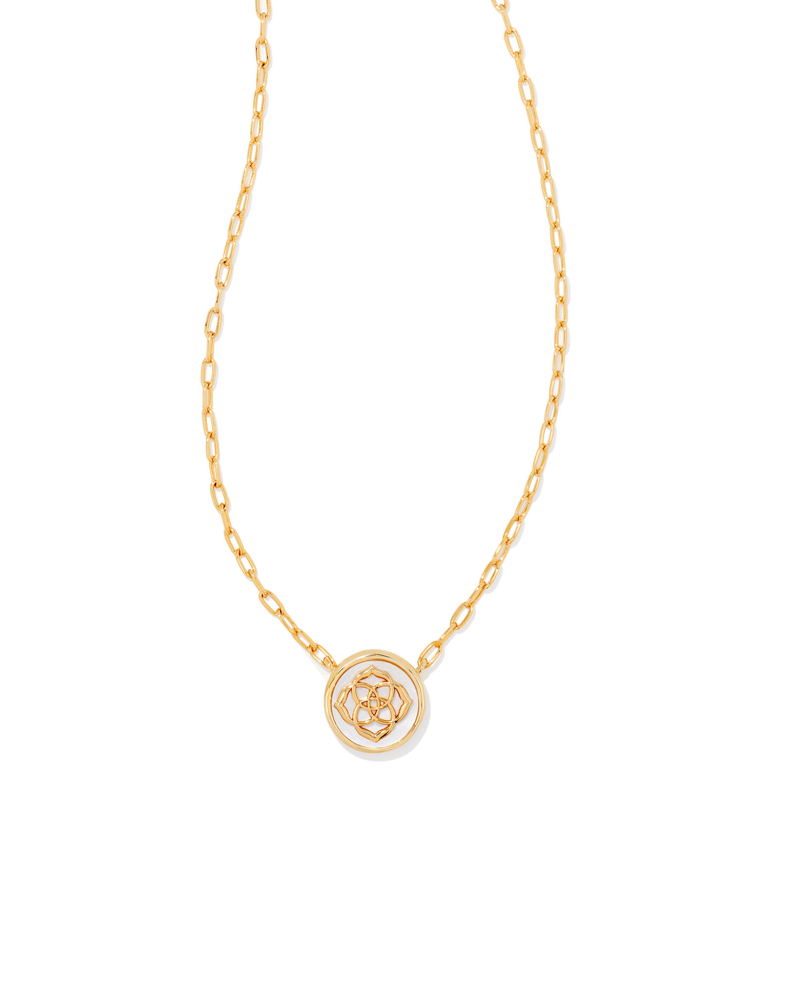 Color Blossom Necklace, Yellow Gold, White Mother-Of-Pearl And Diamonds -  Collections