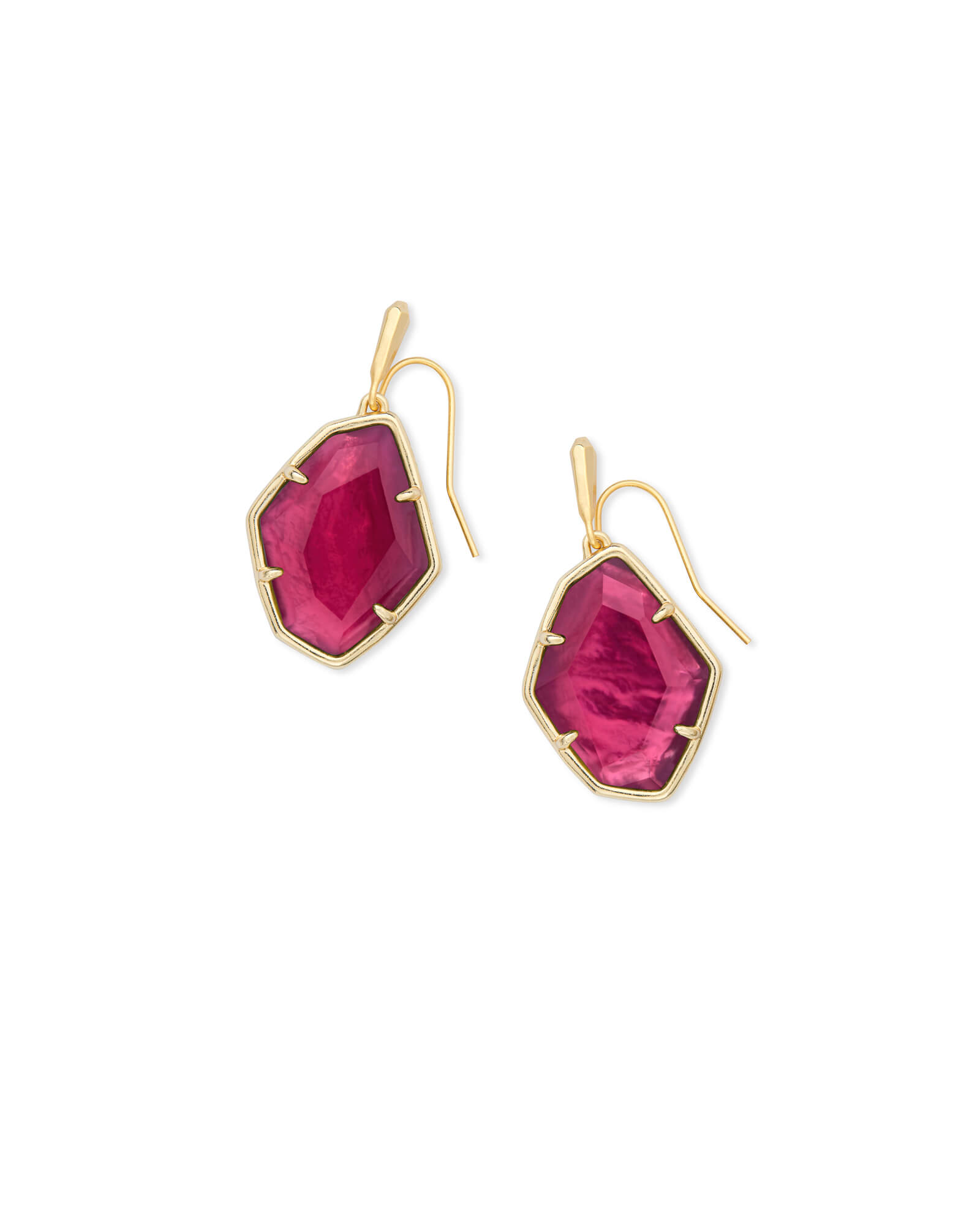 Kendra shops Scott Dax Faceted Geometric Drop Earrings