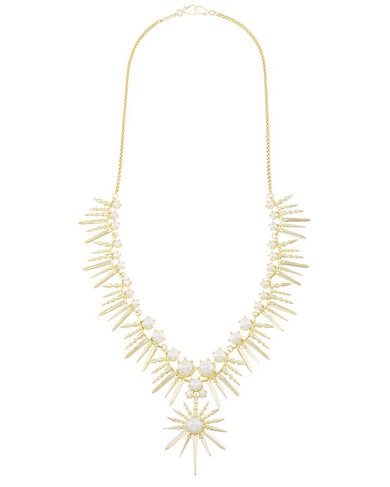 Valentina Statement Necklace in Gold | Kendra Scott Jewelry