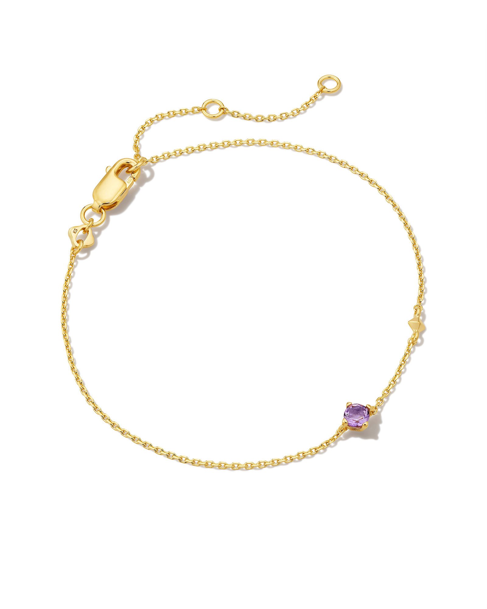 AOO Beautiful Gold 2024 Vermeil & Amethyst Bracelet