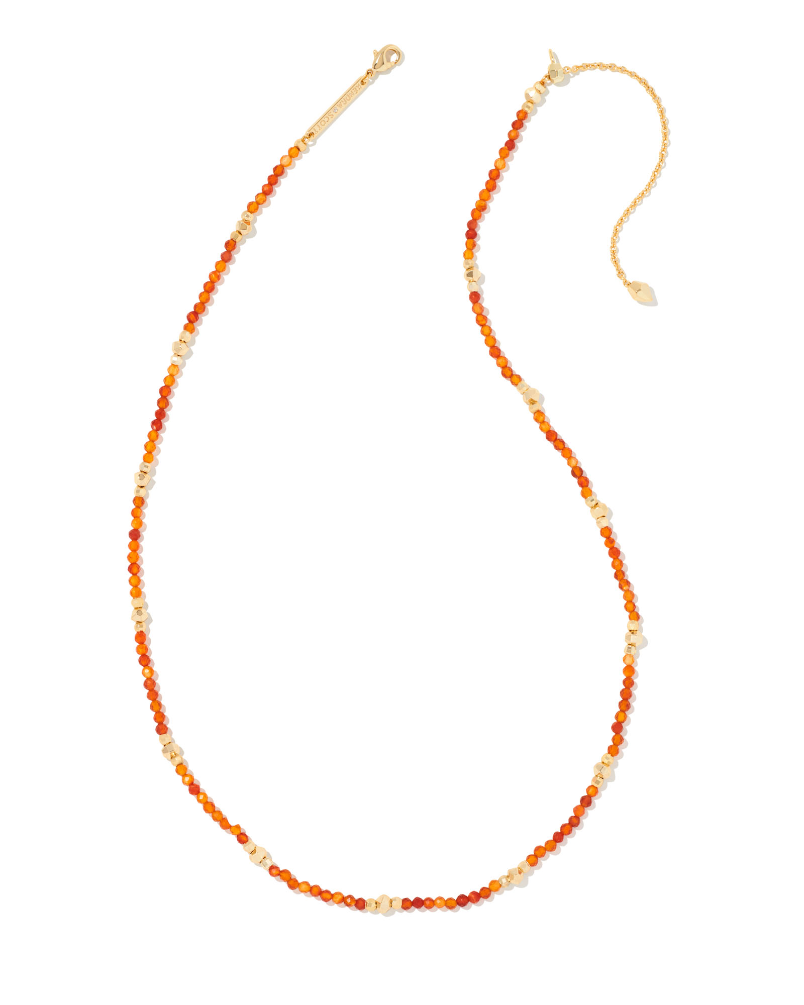 orange agate necklace