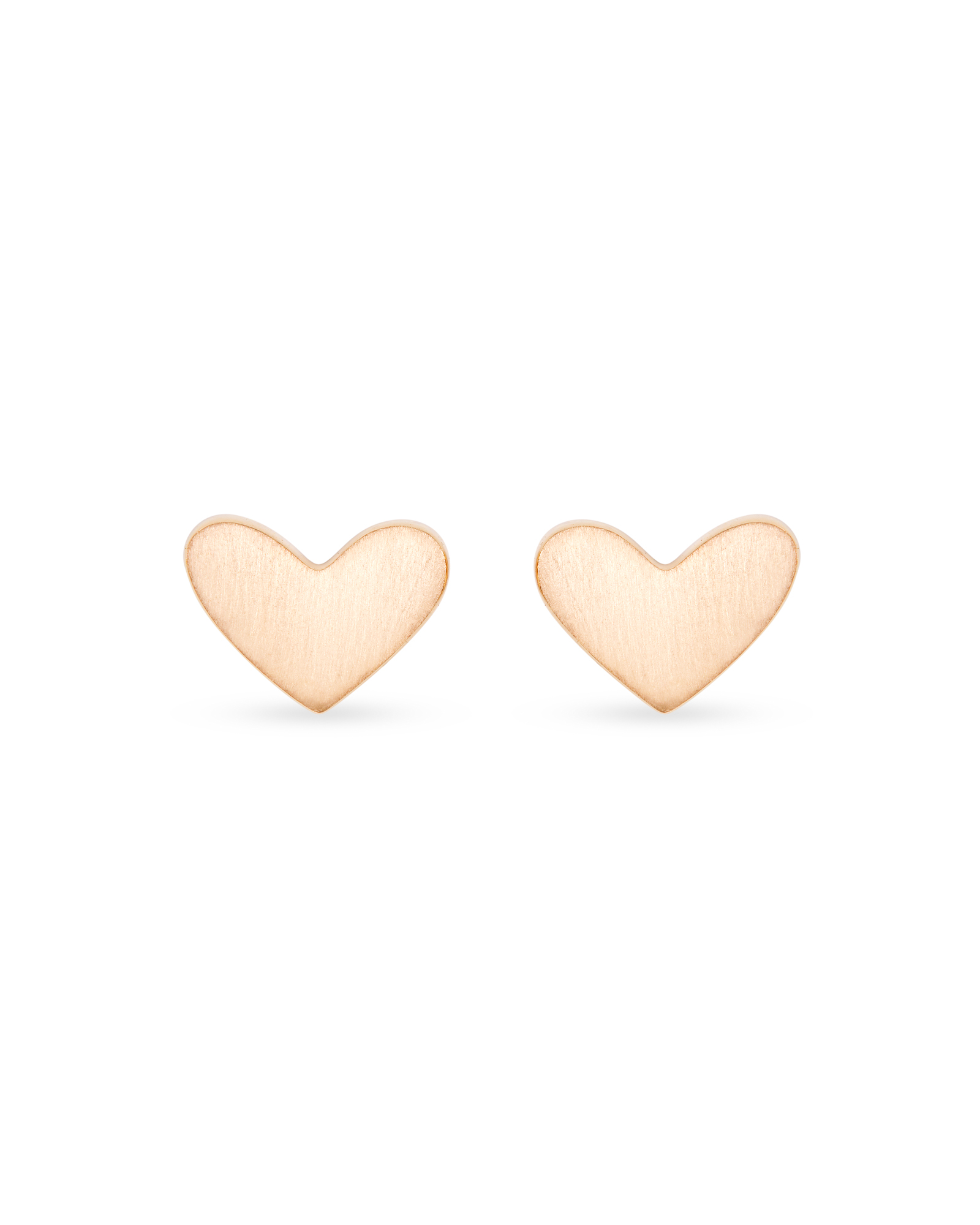 Ari Heart Stud Earrings In 18k Rose Gold Vermeil | Kendra Scott