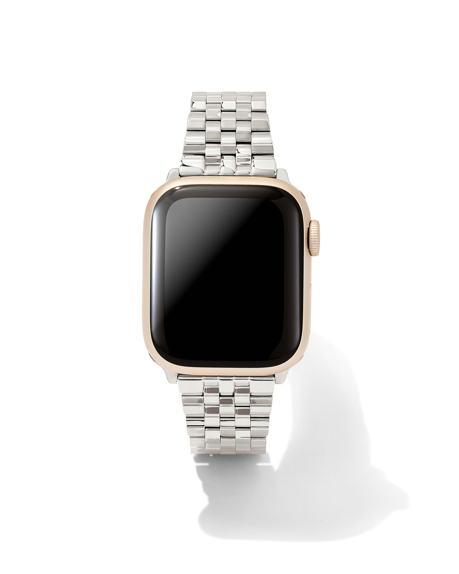 Flowerwall Stainless Steel Apple Watch Band - Silver – Lemon Straps