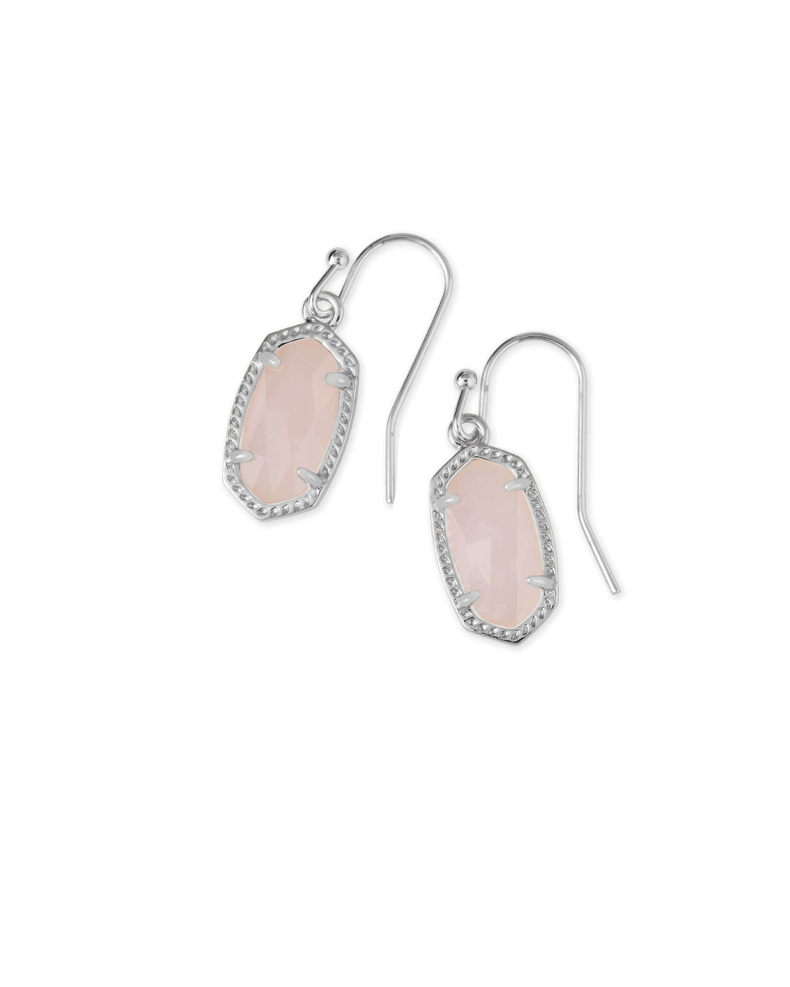 lee silver drop earrings