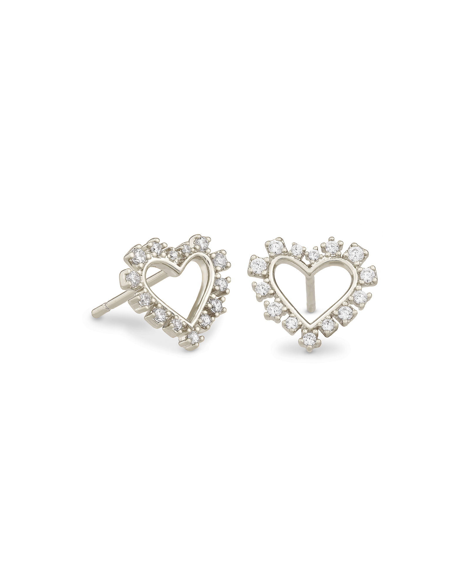 本物の anche kirarin heart earring / silver ネイルパーツ - www