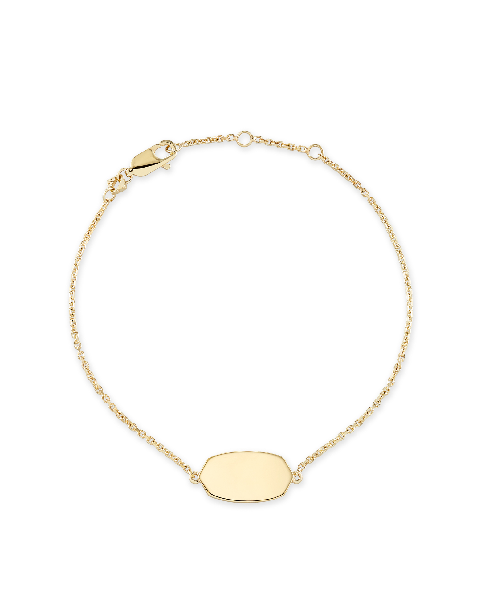 Elaina Delicate Chain Bracelet in 18k Gold Vermeil | Kendra Scott