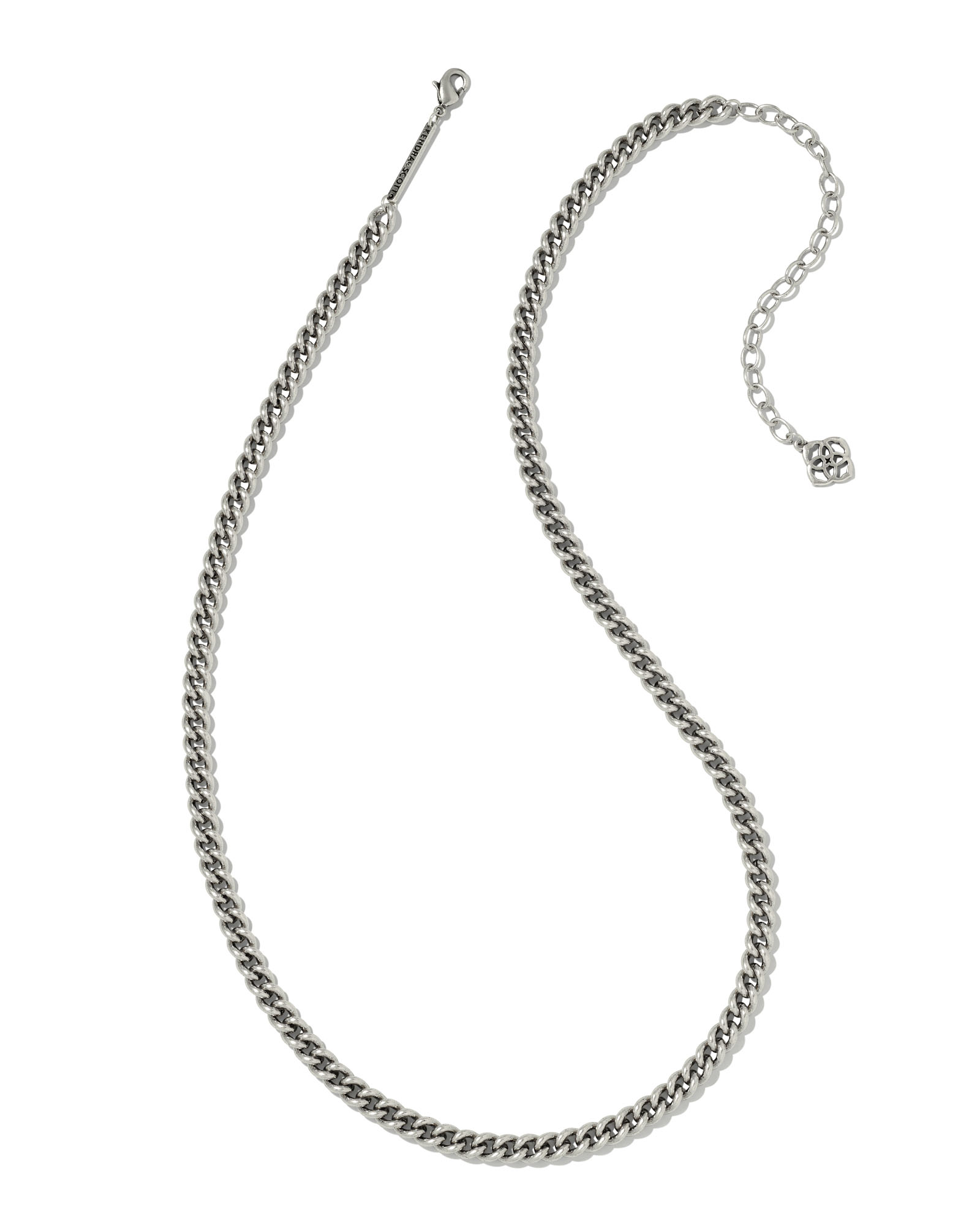Ace Chain Necklace in Vintage Silver | Kendra Scott
