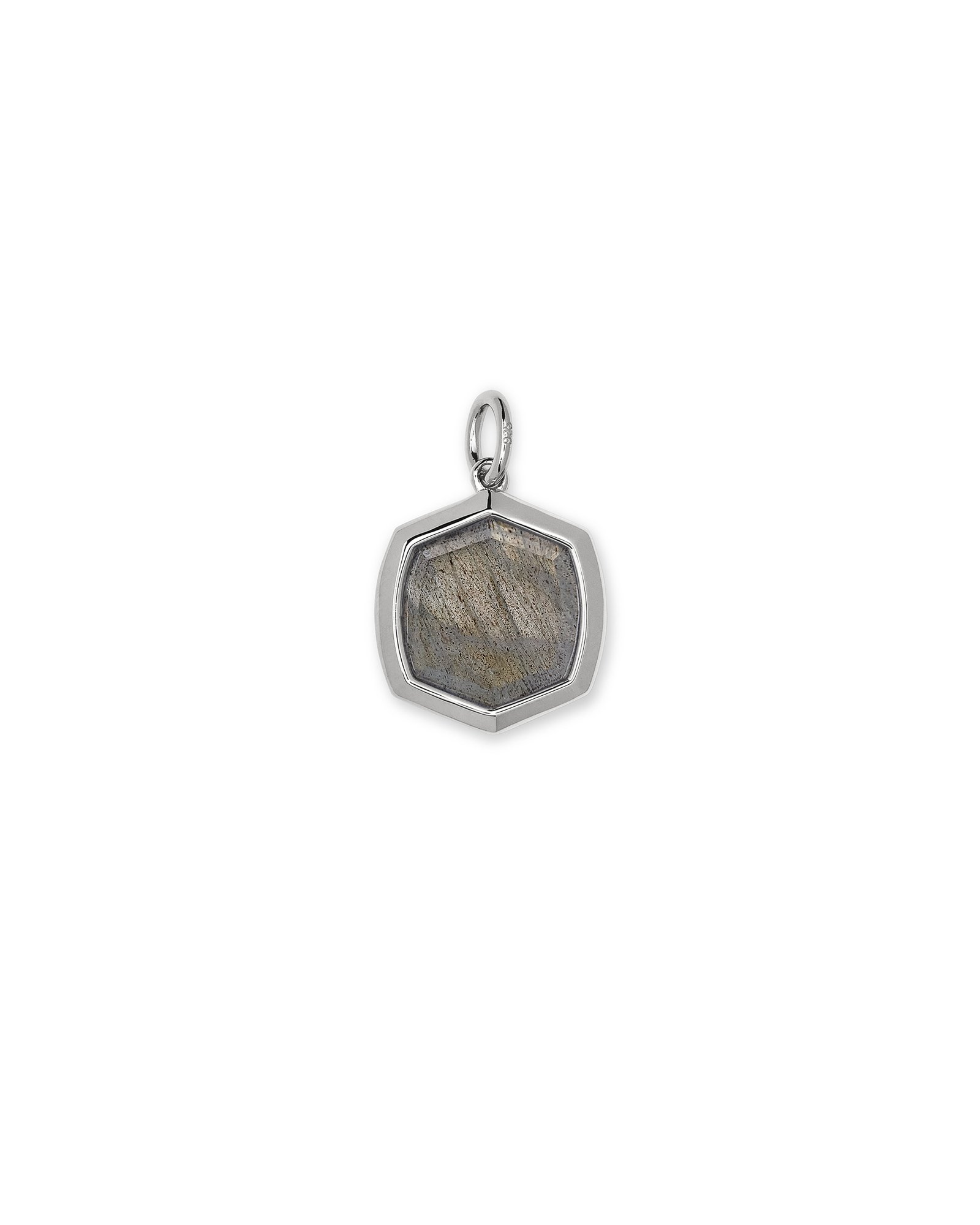 Davis Sterling Silver Charm in Gray Labradorite | Kendra Scott