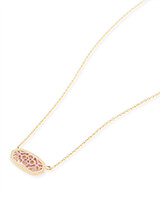 Elisa Pendant Necklace in Rose Gold Filigree | Kendra Scott