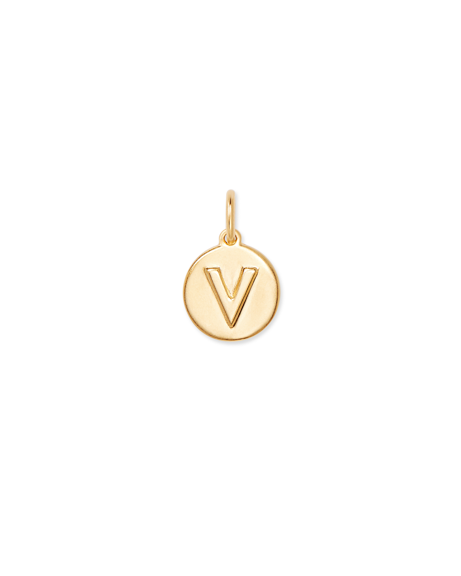 Cross Charm in 18k Gold Vermeil