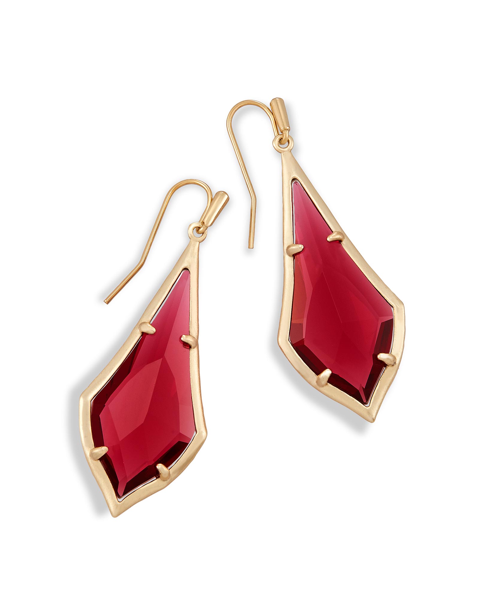 Olivia Drop Earrings in Berry Glass | Kendra Scott