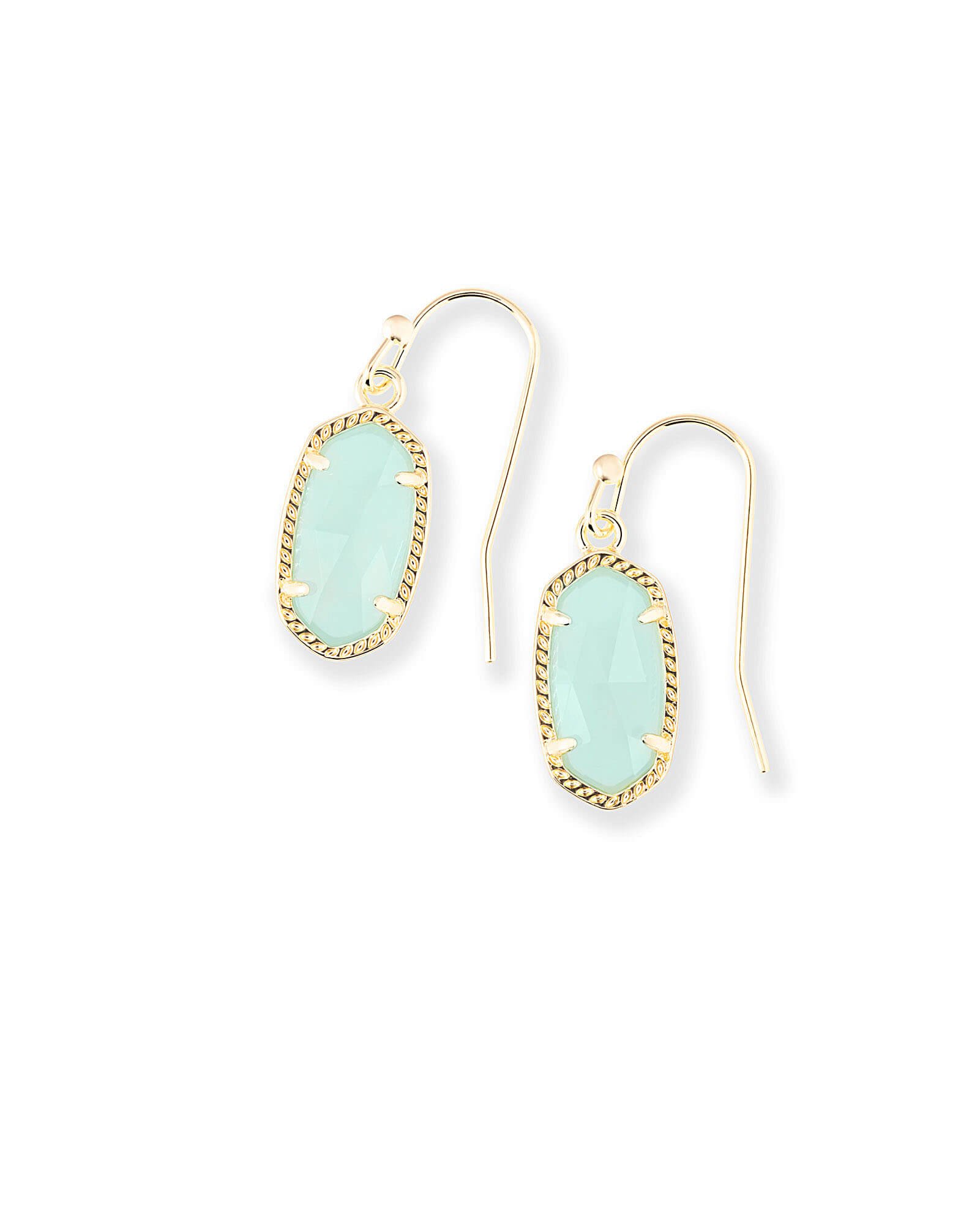 kendra scott chalcedony earrings