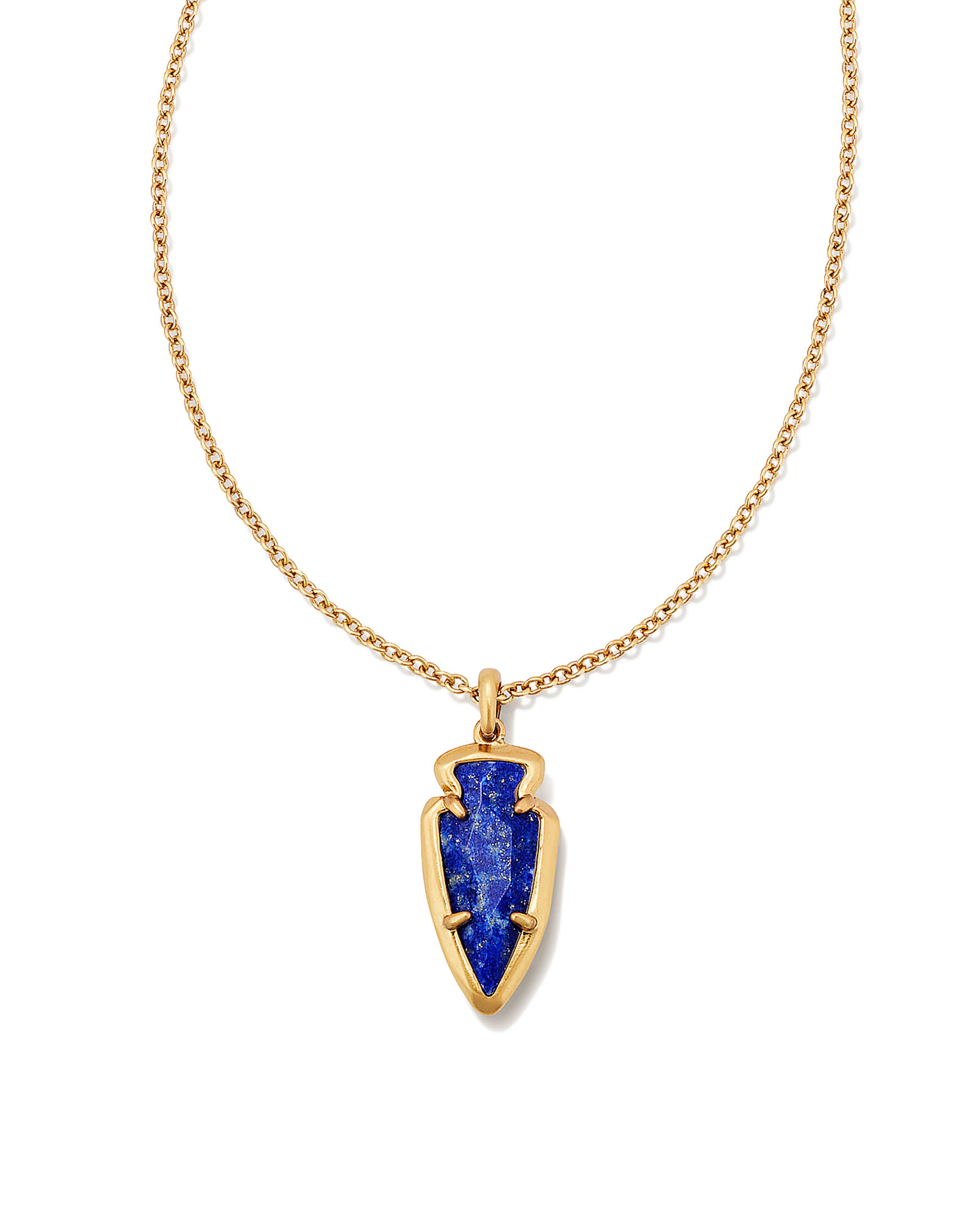 Kendra Scott Elisa Pendant Necklace - Light Blue Illusion - Walmart.com