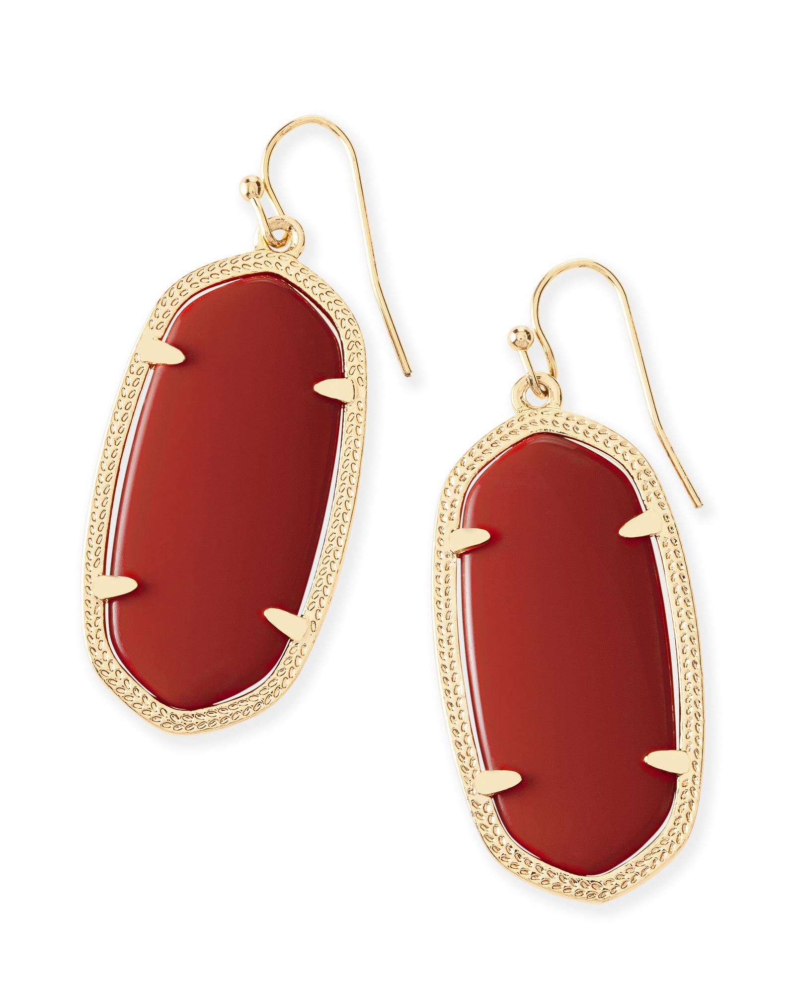 kendra scott burgundy earrings