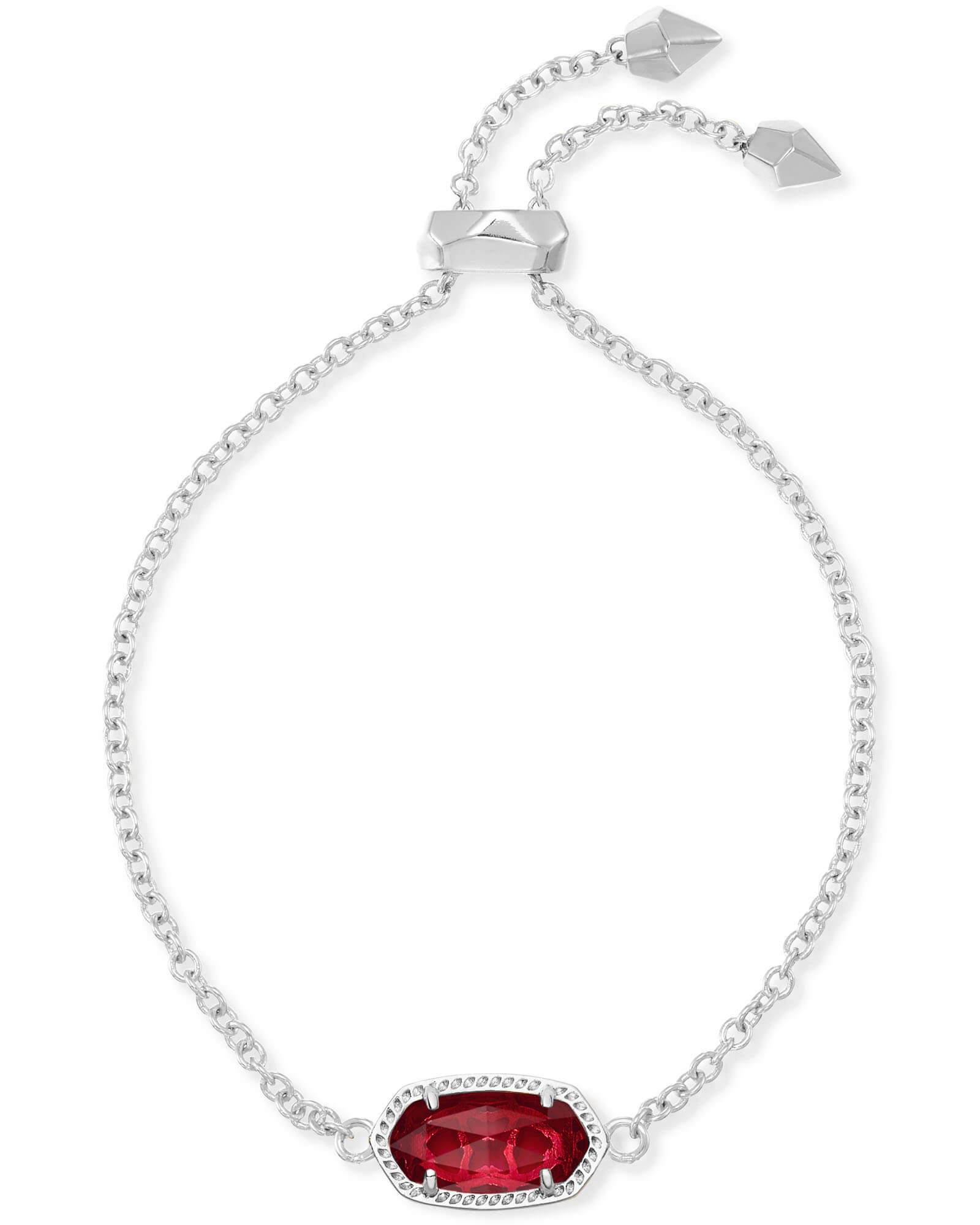 Elaina Adjustable Chain Bracelet in Berry | Kendra Scott
