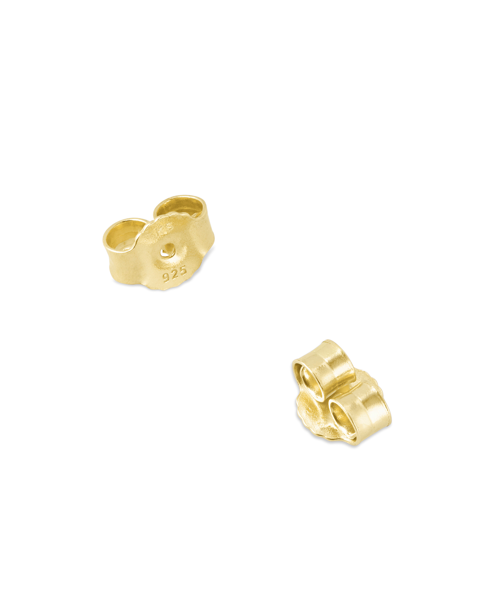 Earring Back Set in 18k Gold Vermeil - Birsenaite Jewellery