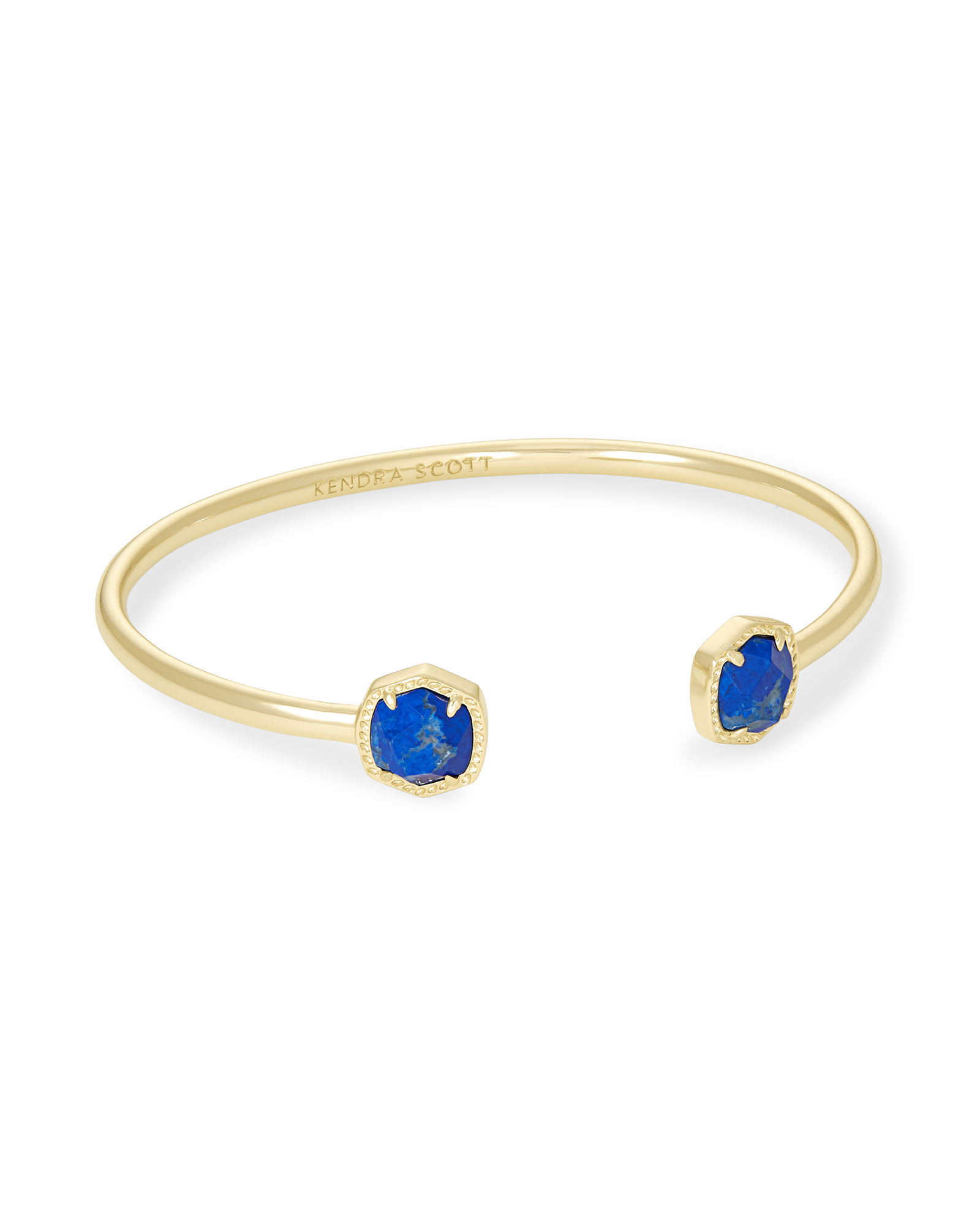 Davie Gold Cuff Bracelet in Iridescent Drusy | Kendra Scott