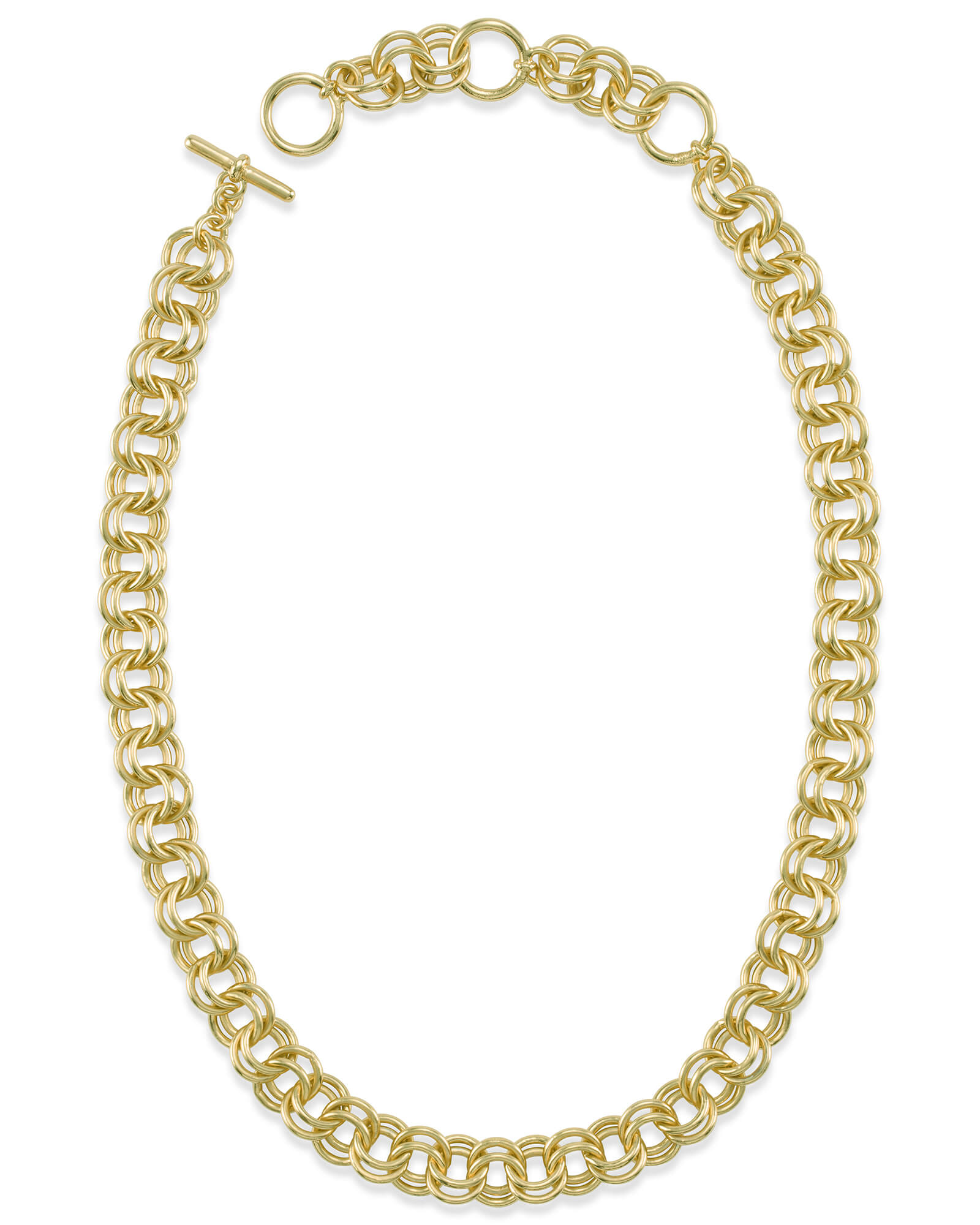 18" Double Chain Link Necklace in Gold Kendra Scott