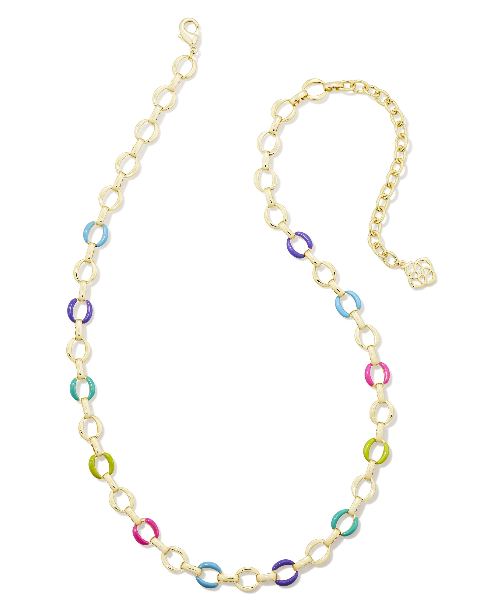 Kelsey Gold Chain Necklace in Multi Mix | Kendra Scott