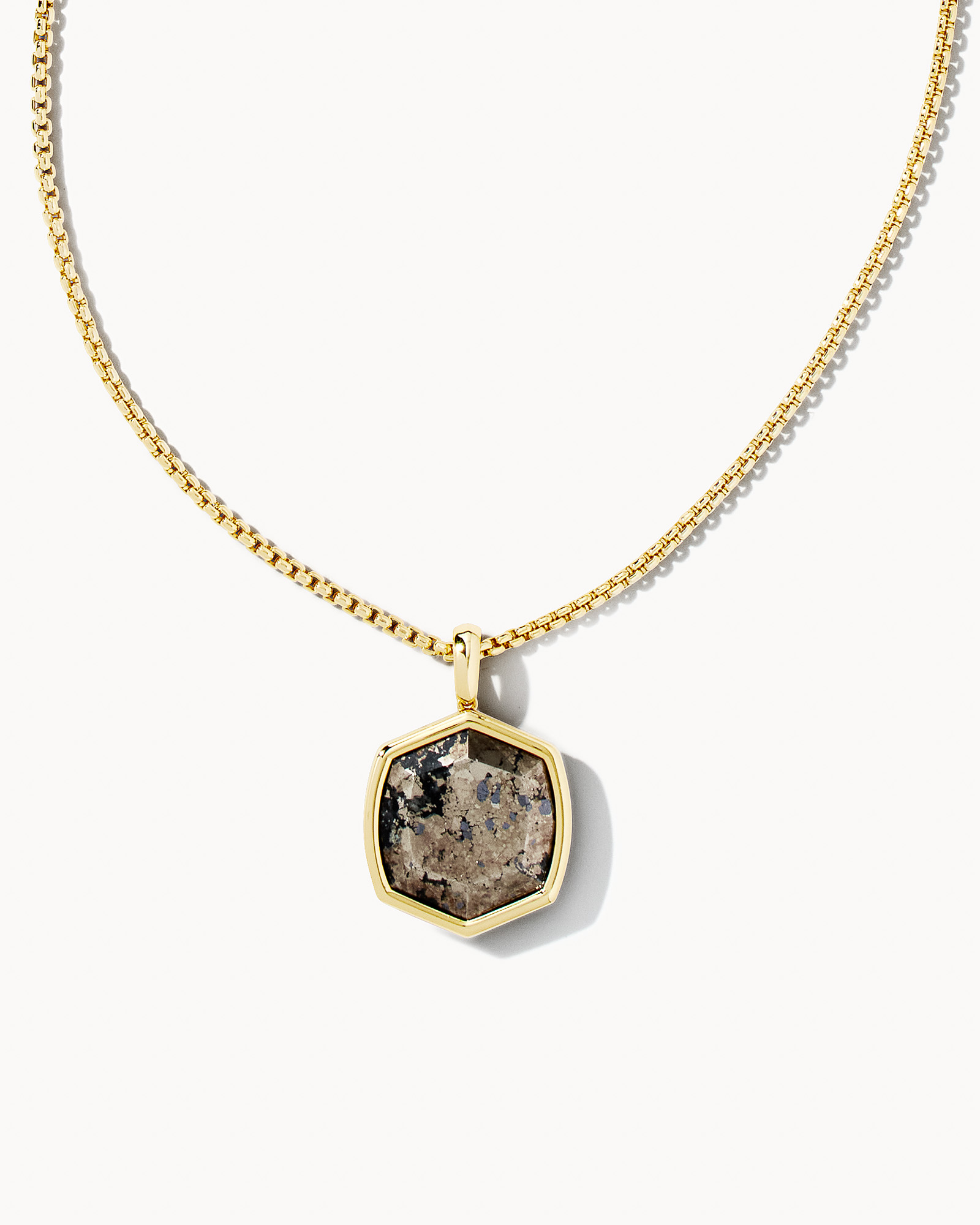 kendra scott pyrite necklace