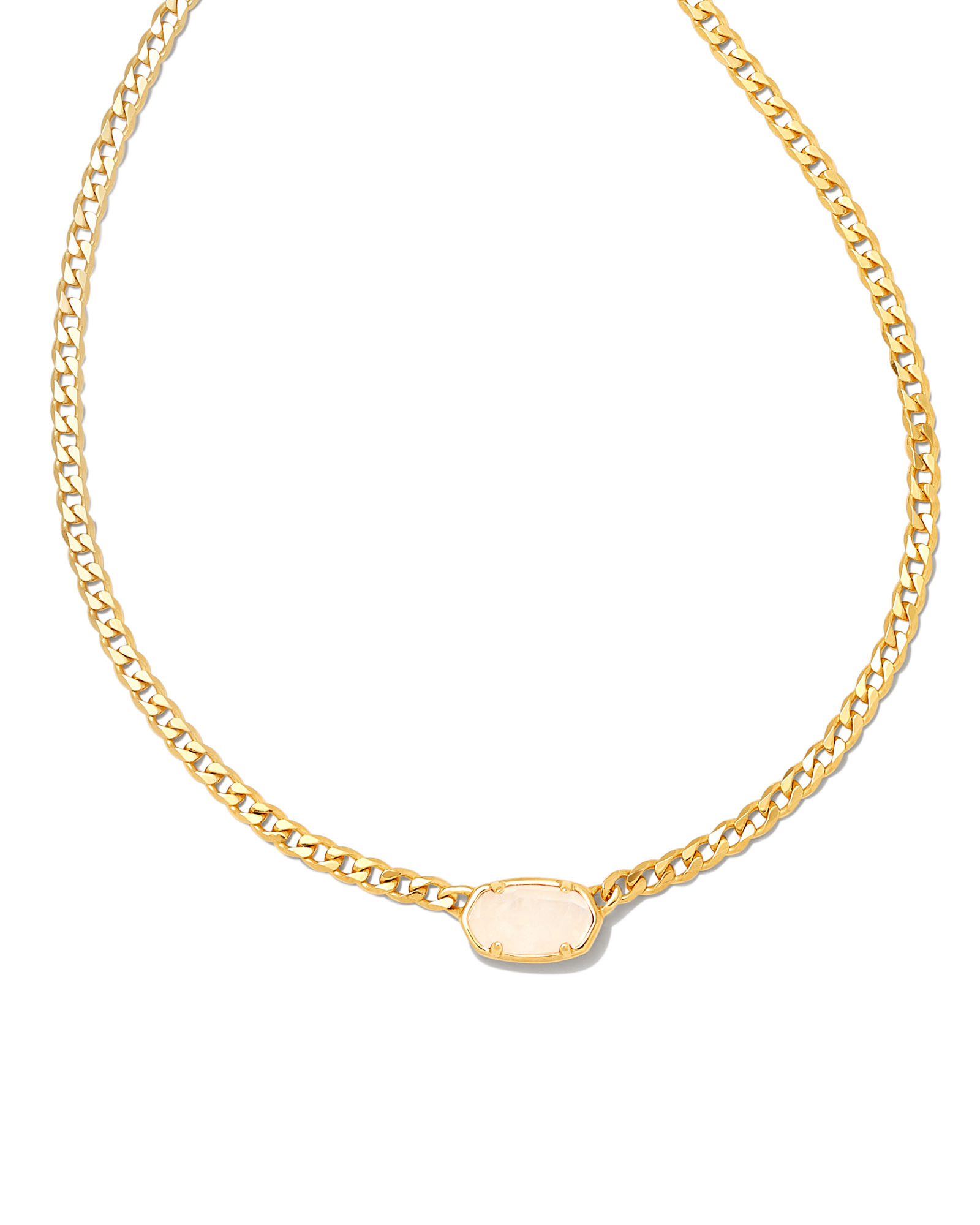 Elisa Curb Chain Necklace in 18k Gold Vermeil | Kendra Scott