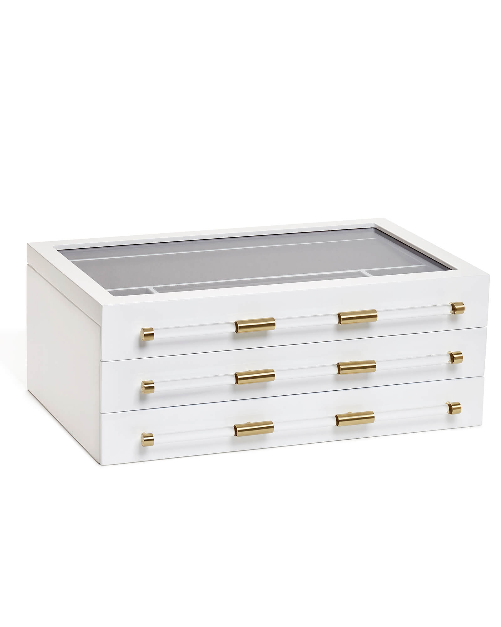 Top Quality White Hot-Sale Small Paper Jewelry Box Hardware