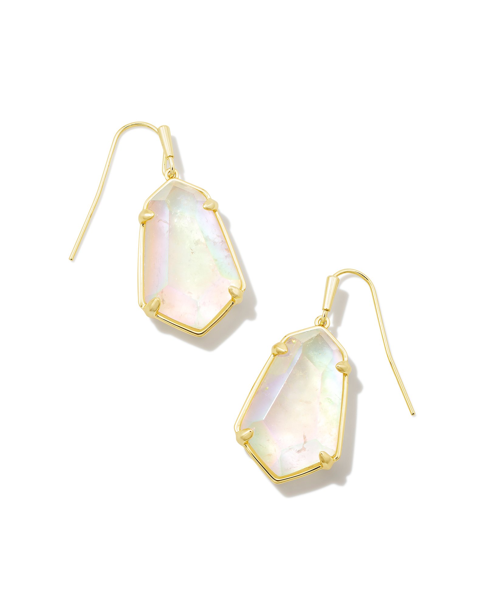 Kendra scott maize drop earrings in sale clear glass