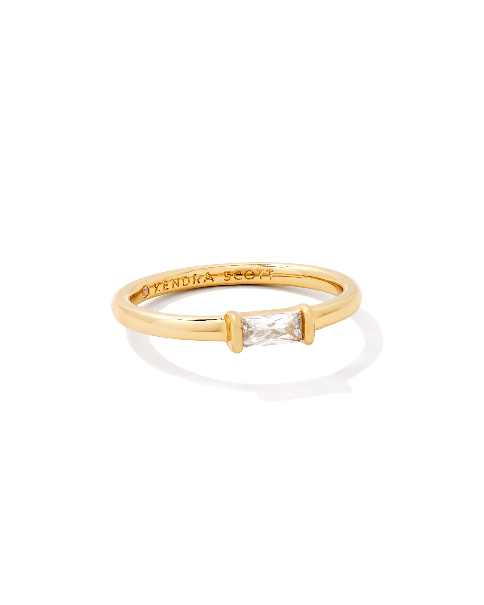 Andi Band Ring in Gold