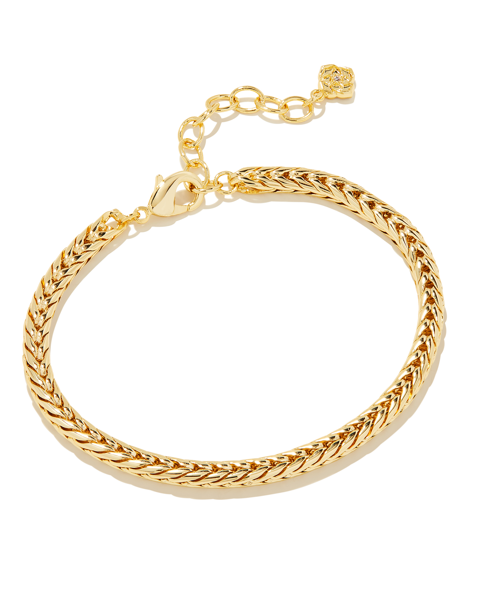 Brielle Gold Charm Bracelet in Multi Mix