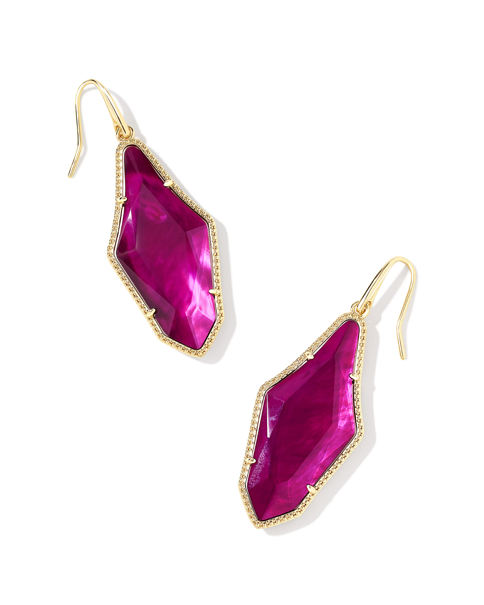 Kendra Scott good Deva Magenta Earrings