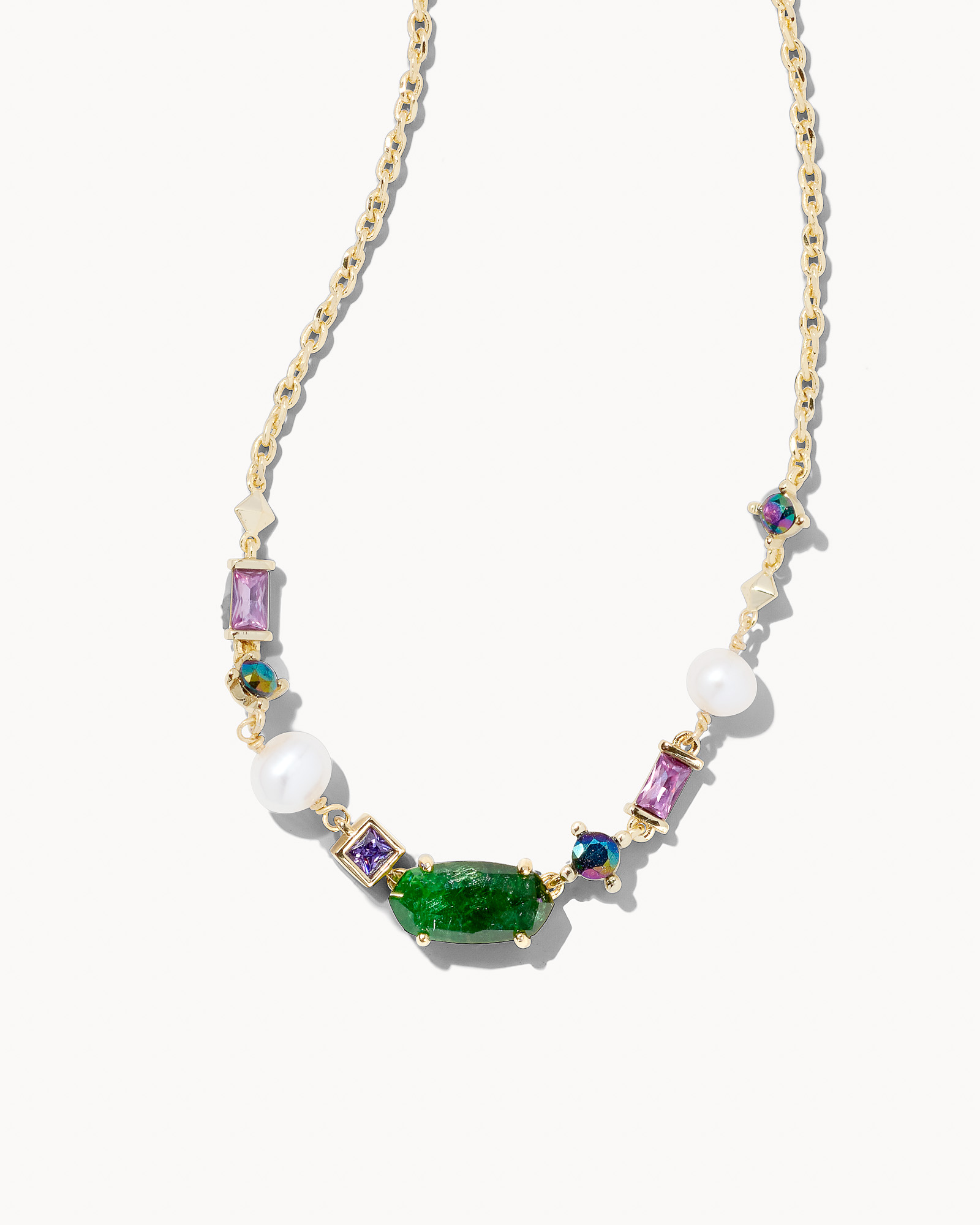 Madelyn Gold Strand Necklace in Multi Mix | Kendra Scott