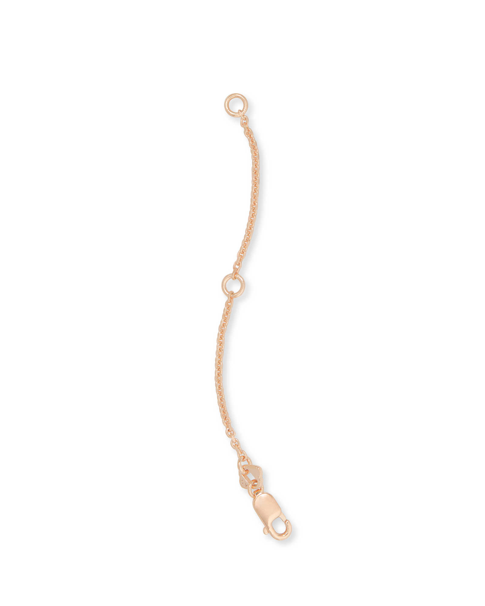 GetUSCart- 925 Sterling Silver Necklace Extender Rose Gold Necklace Extender  Rose Gold Chain Extenders for Necklaces 2, 3, 4 Inches