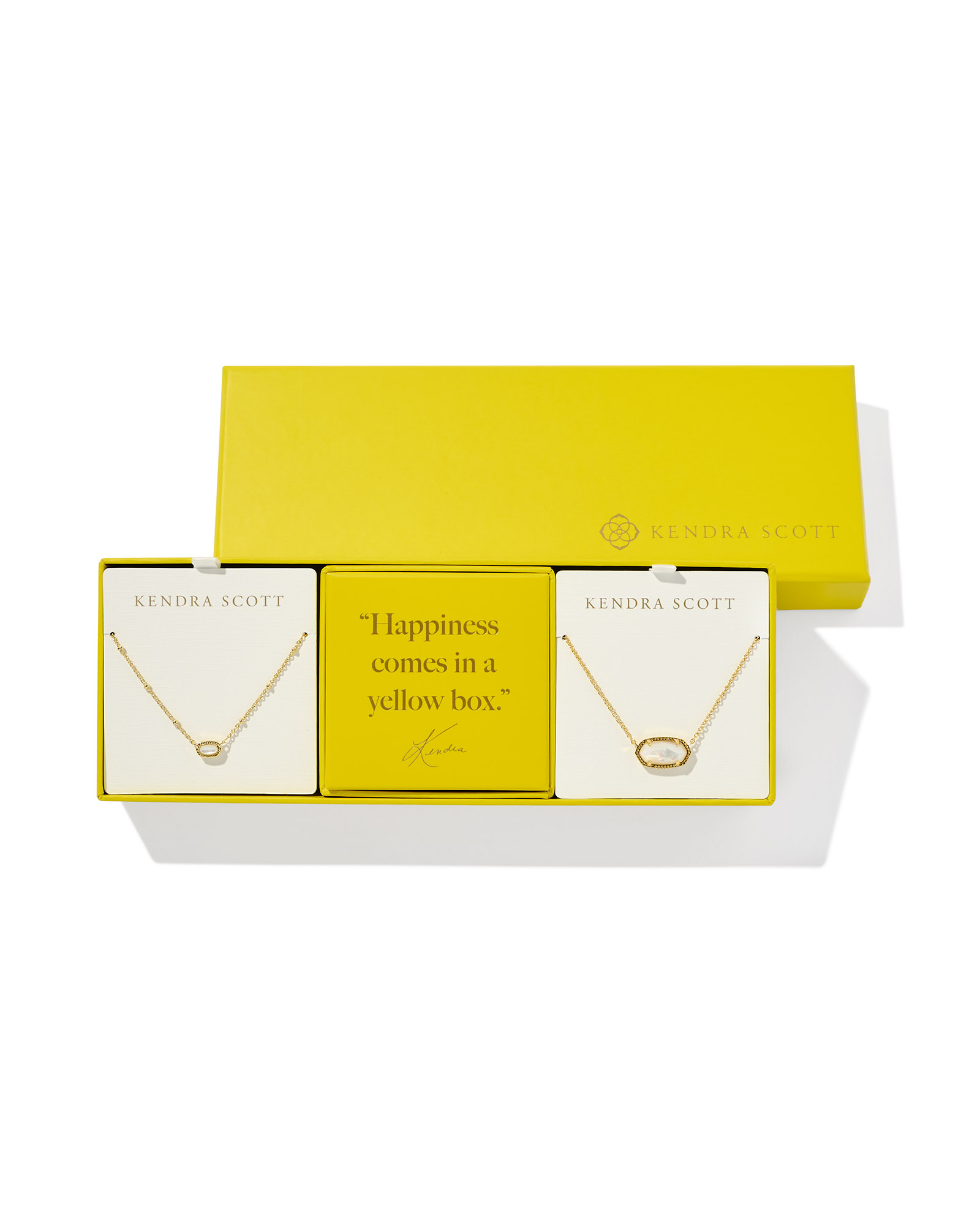 Elisa Gold Gift Set of 2 in Ivory Mother-of-Pearl | Kendra Scott