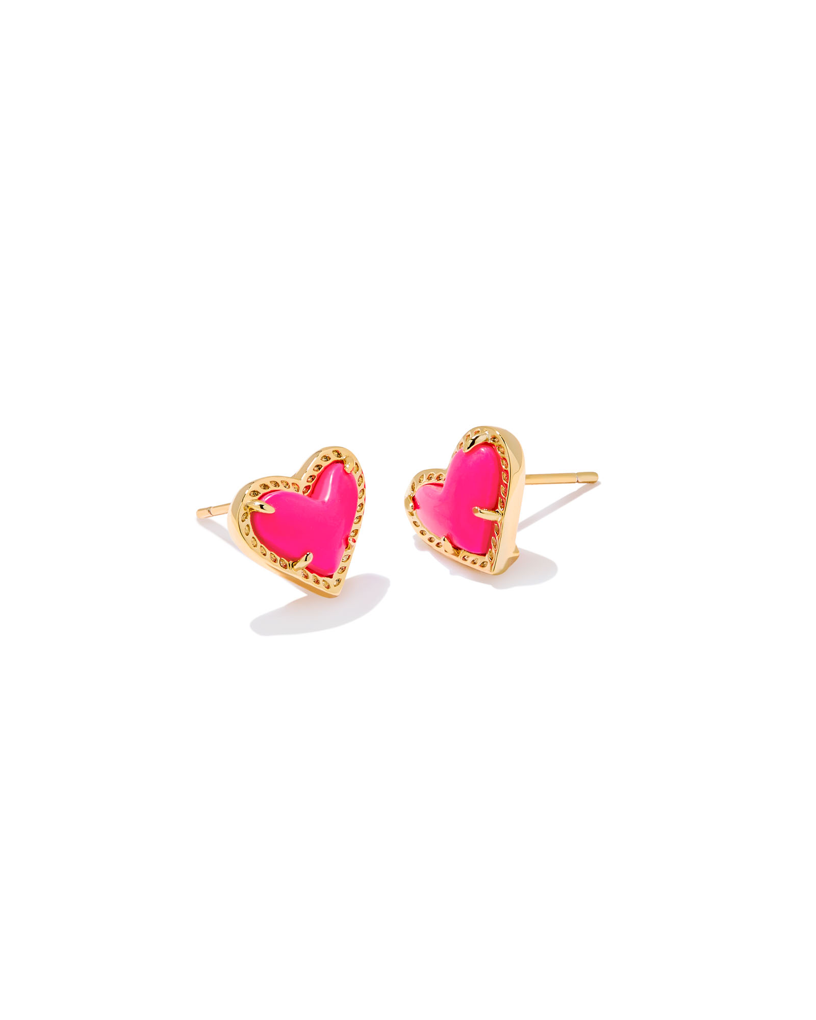 Pink Stone Earrings For Women And Girls
