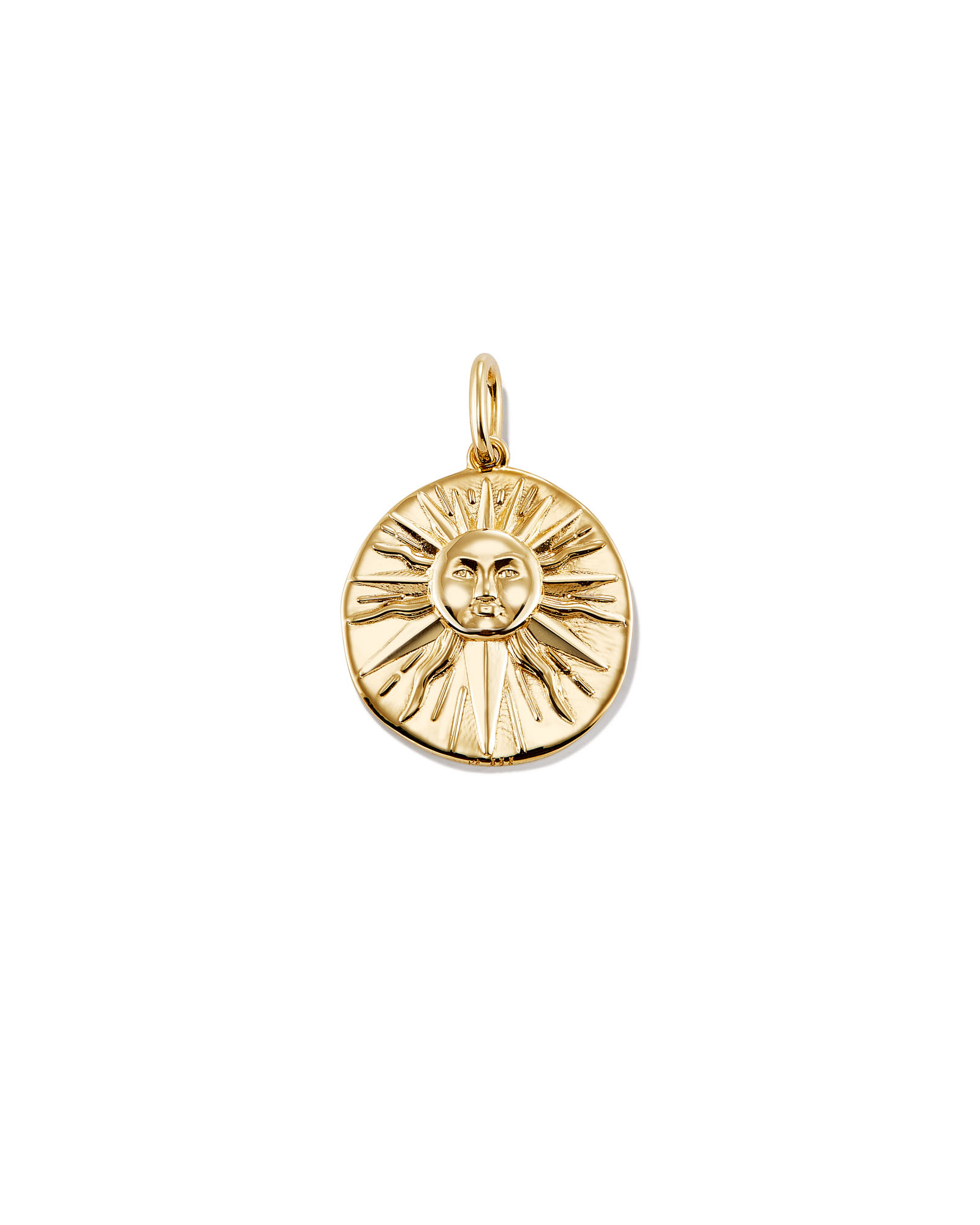 Sun Coin Charm in 18k Gold Vermeil | Kendra Scott