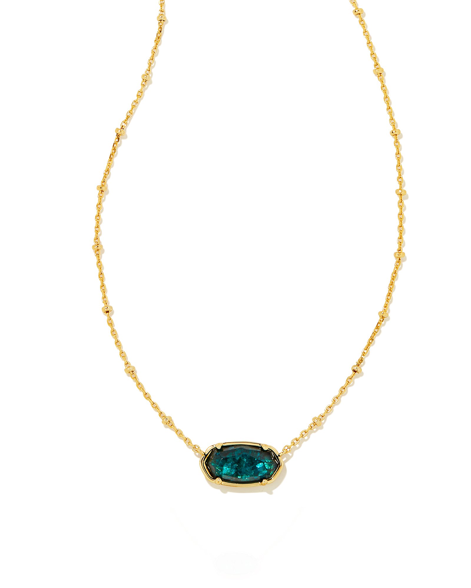 Dark 2025 teal necklace