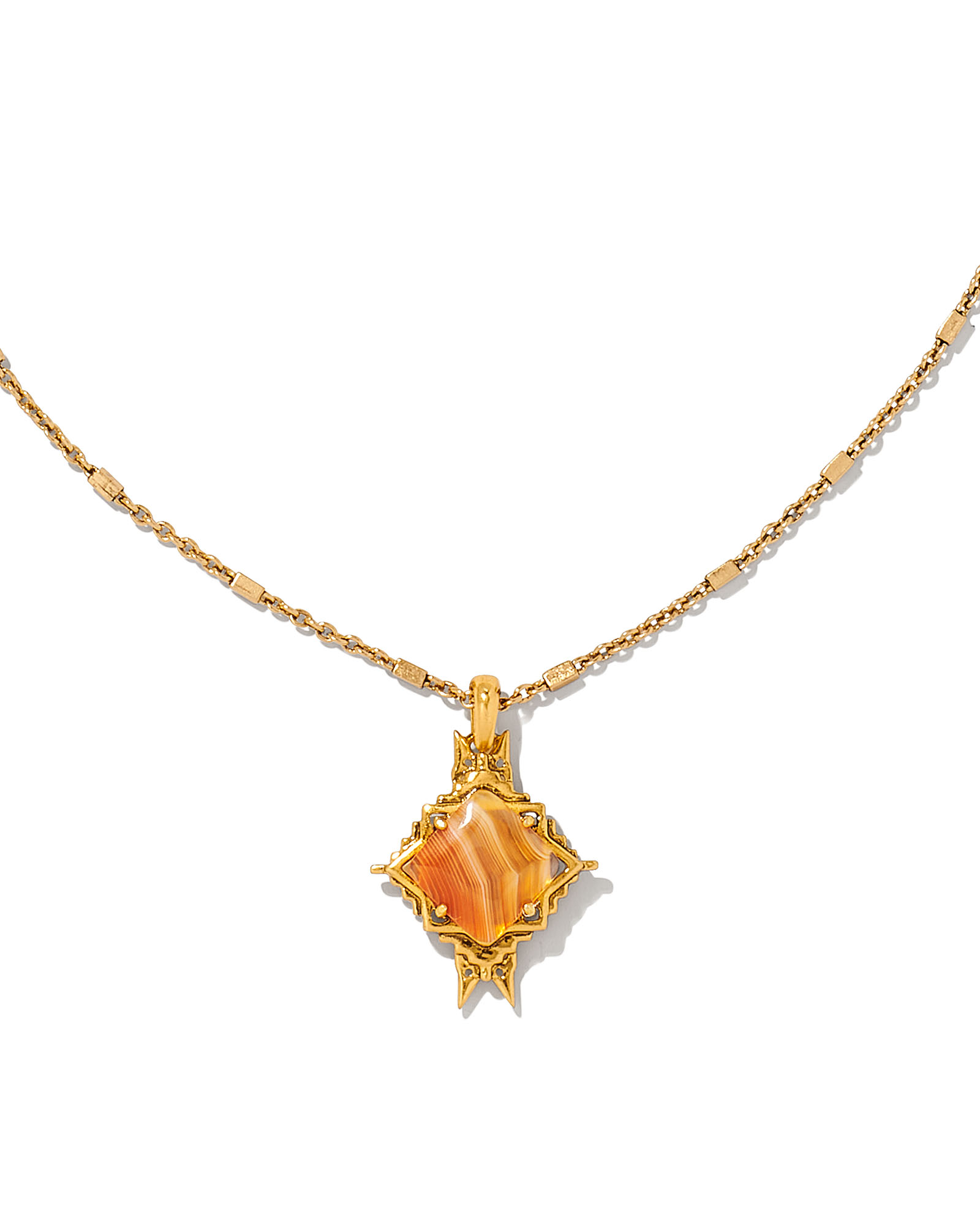 Elisa Gold Pendant Necklace in Azalea Illusion | Kendra Scott