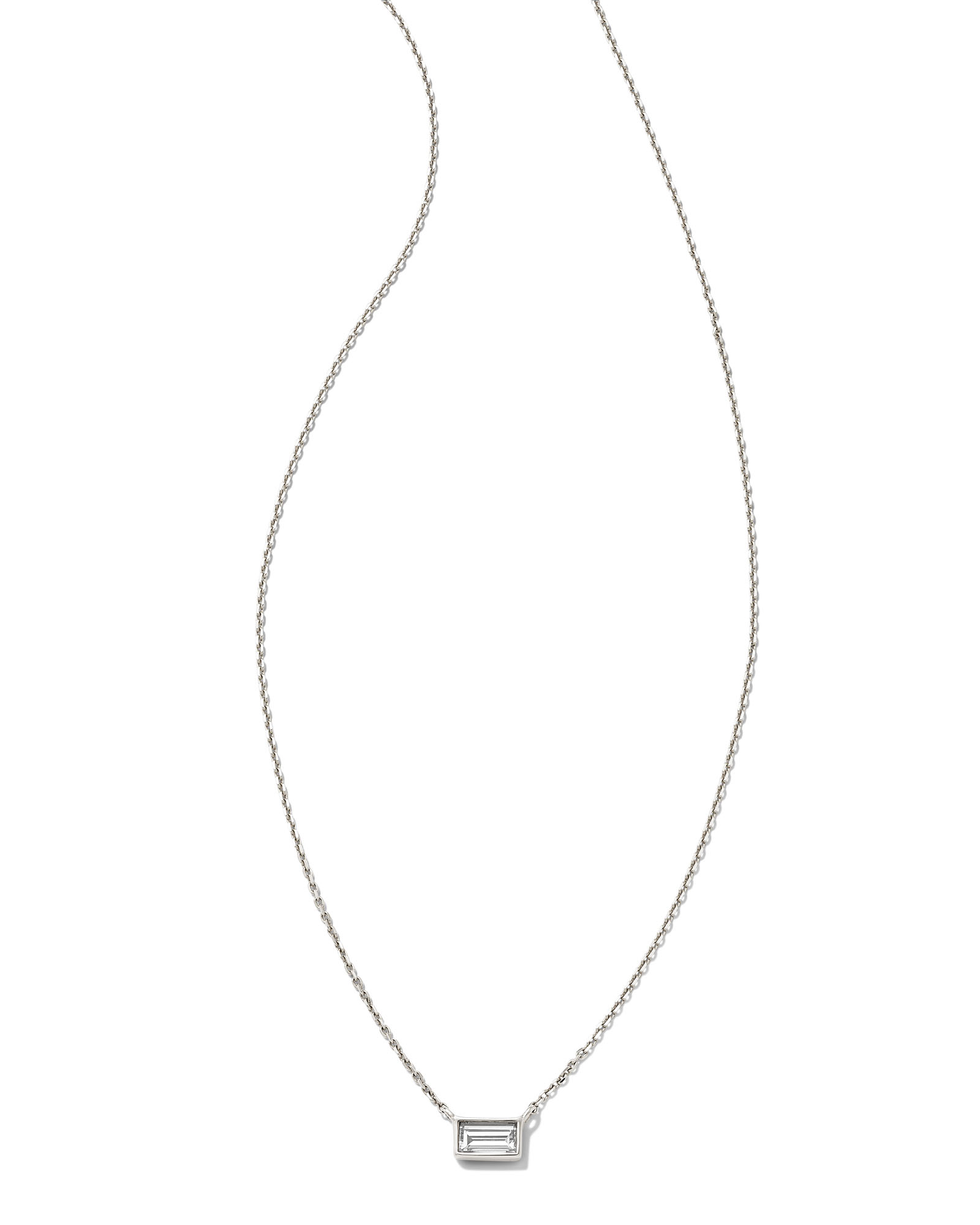 kendra scott white bar necklace