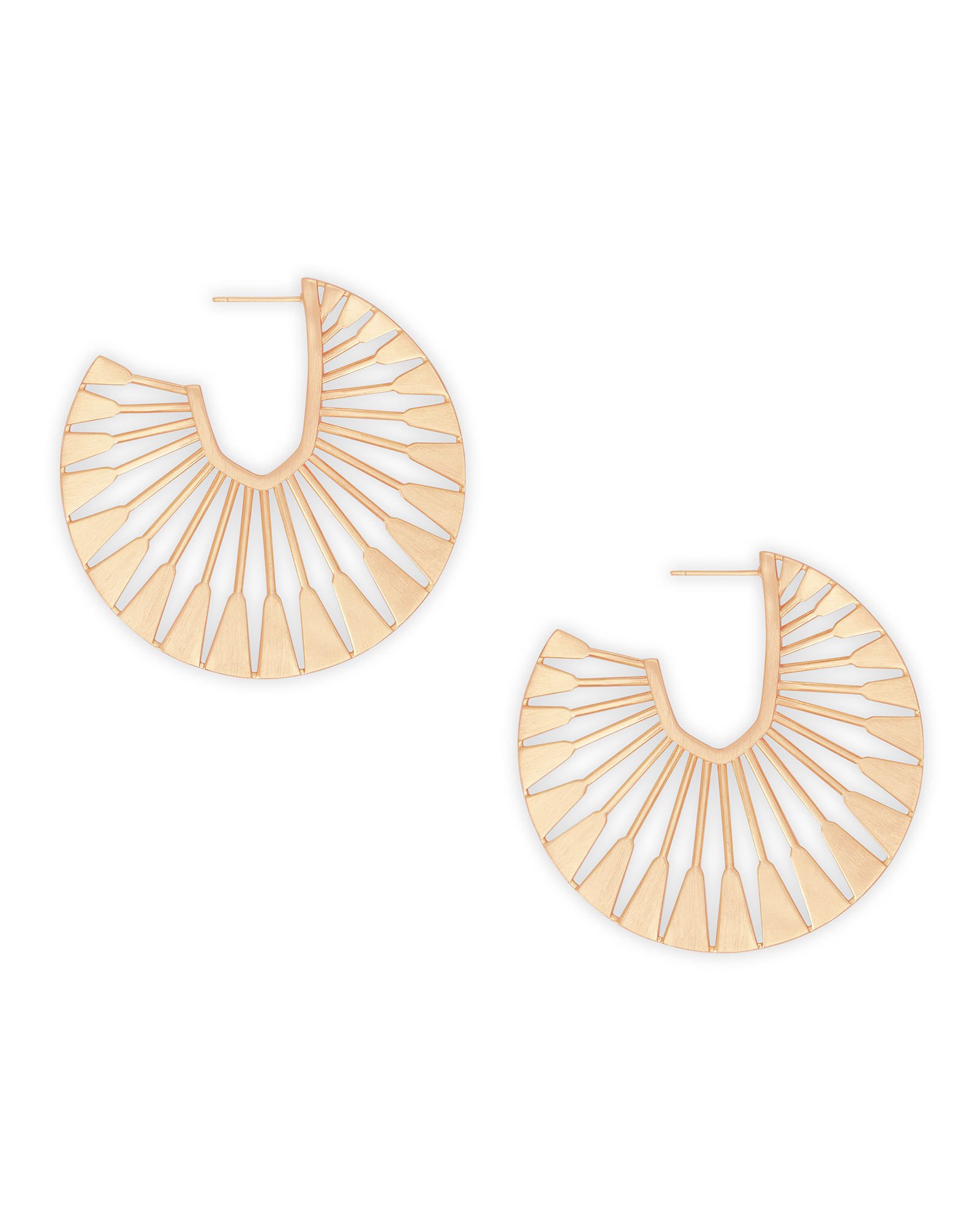 Deanne Hoop Earrings in Rose Gold | Kendra Scott