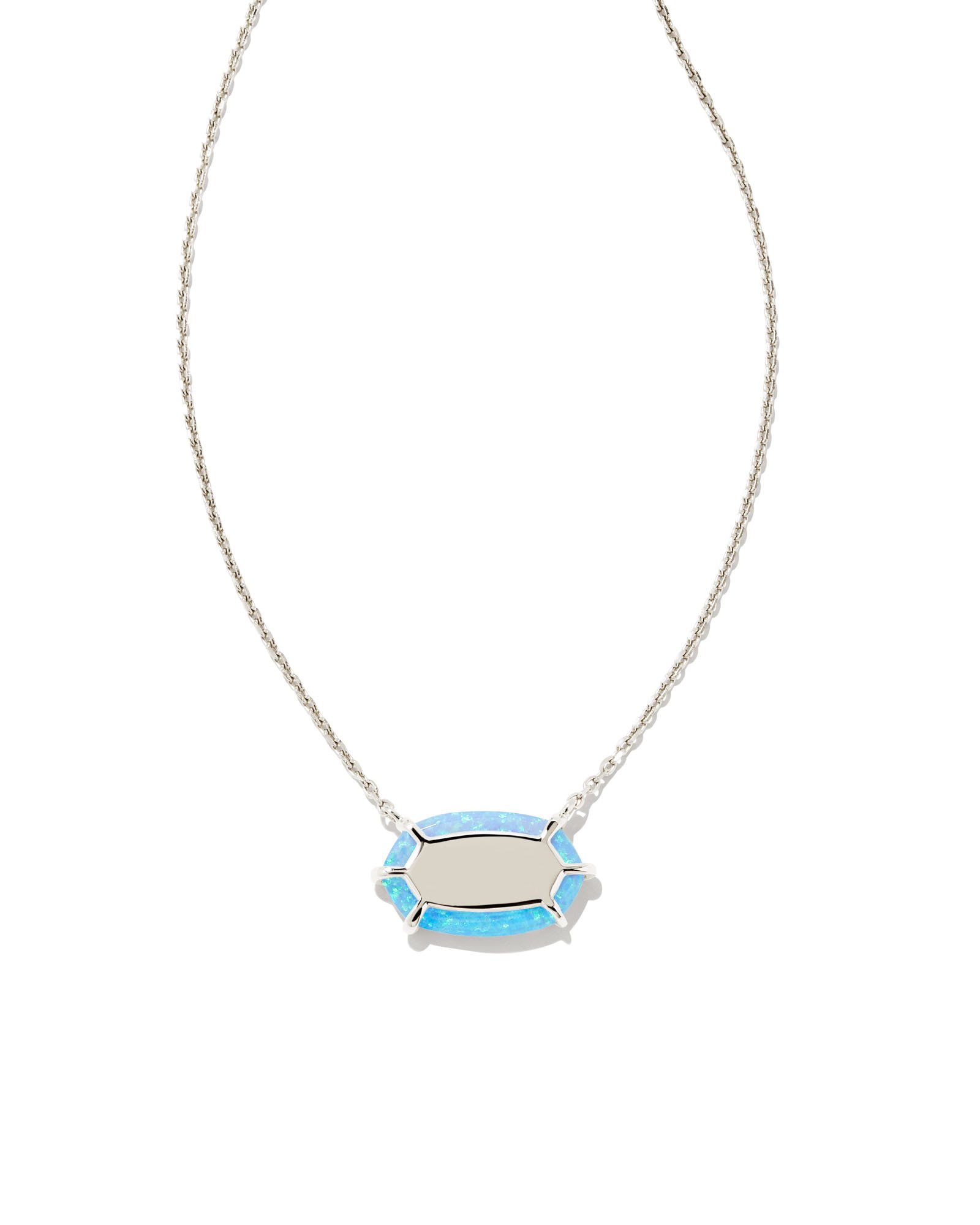 Kendra scott blue hot sale opal necklace