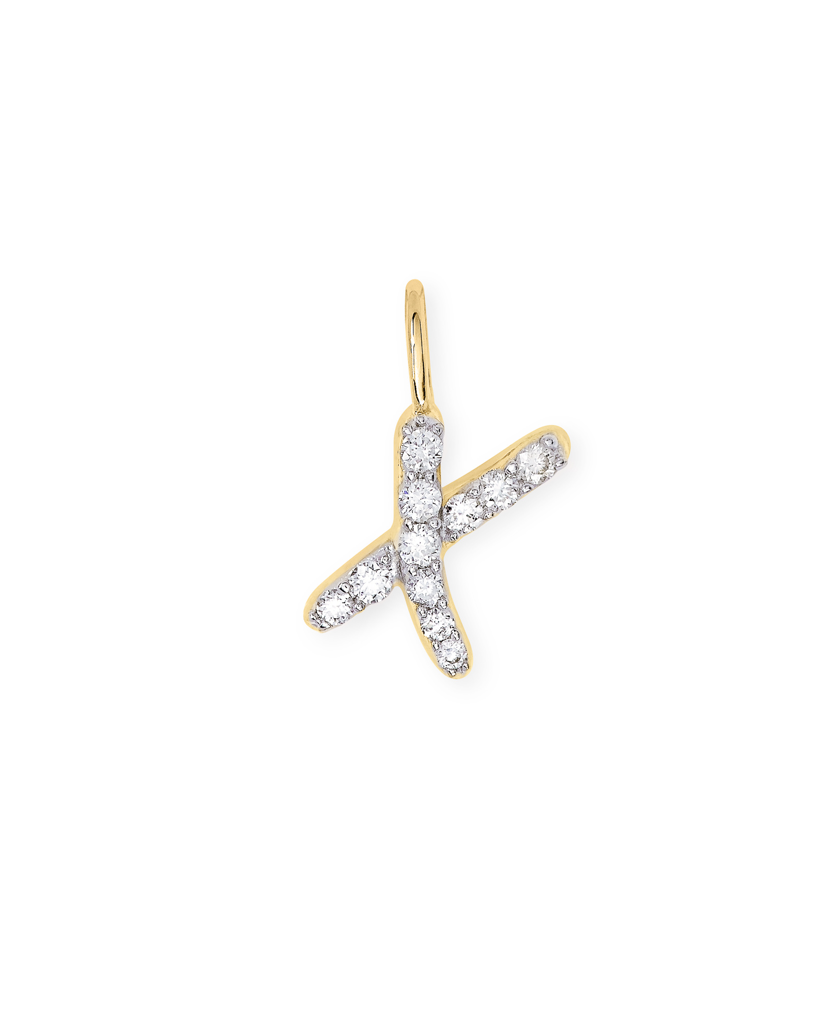 Helzberg Charms Collection Diamond Cross Charm