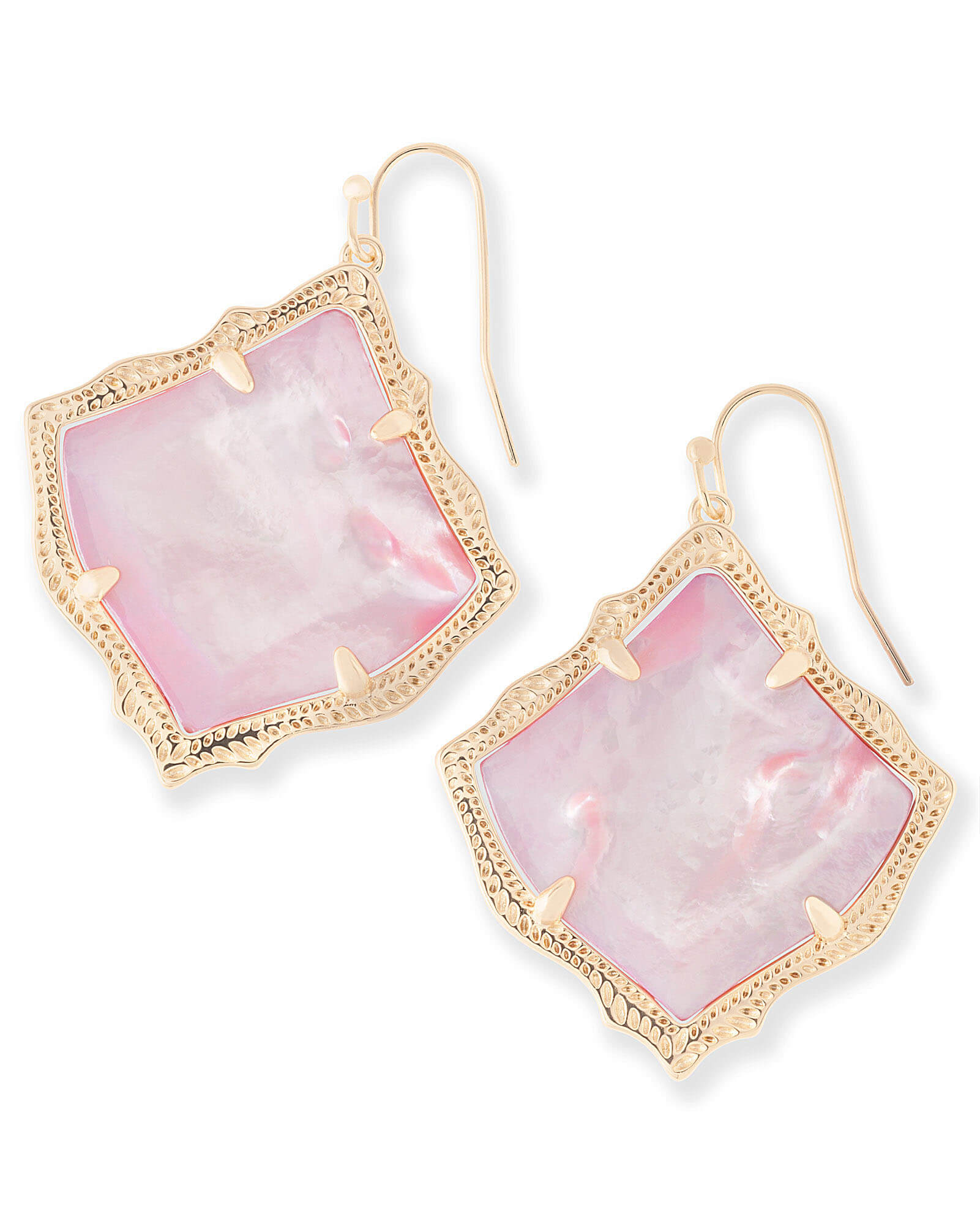 kendra scott peach mother of pearl